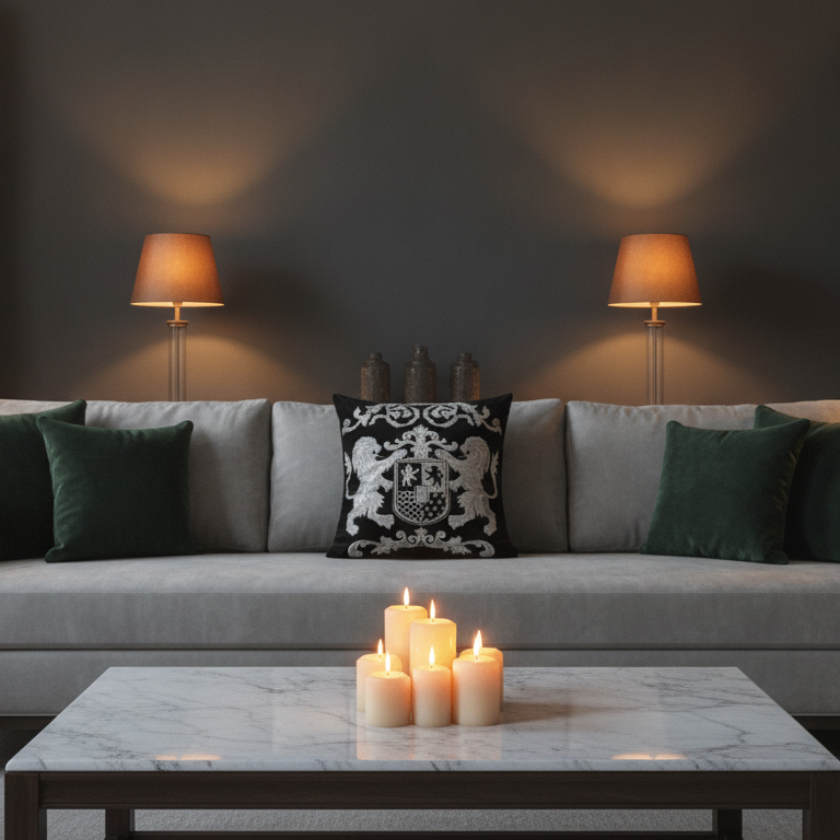 Living Room Decor Ideas: The Case for Black Velvet