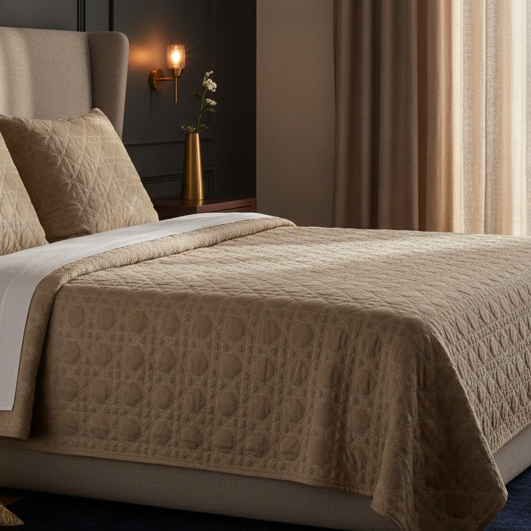 The Velvet Coverlet King Size Beds Deserve