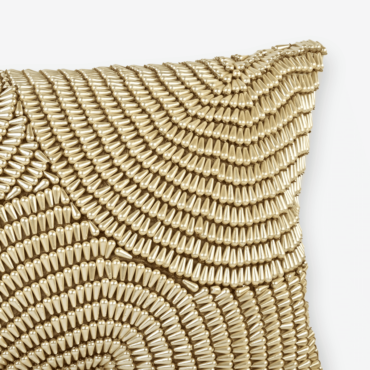 La Perla Cushion Cover in Velvet, close-up