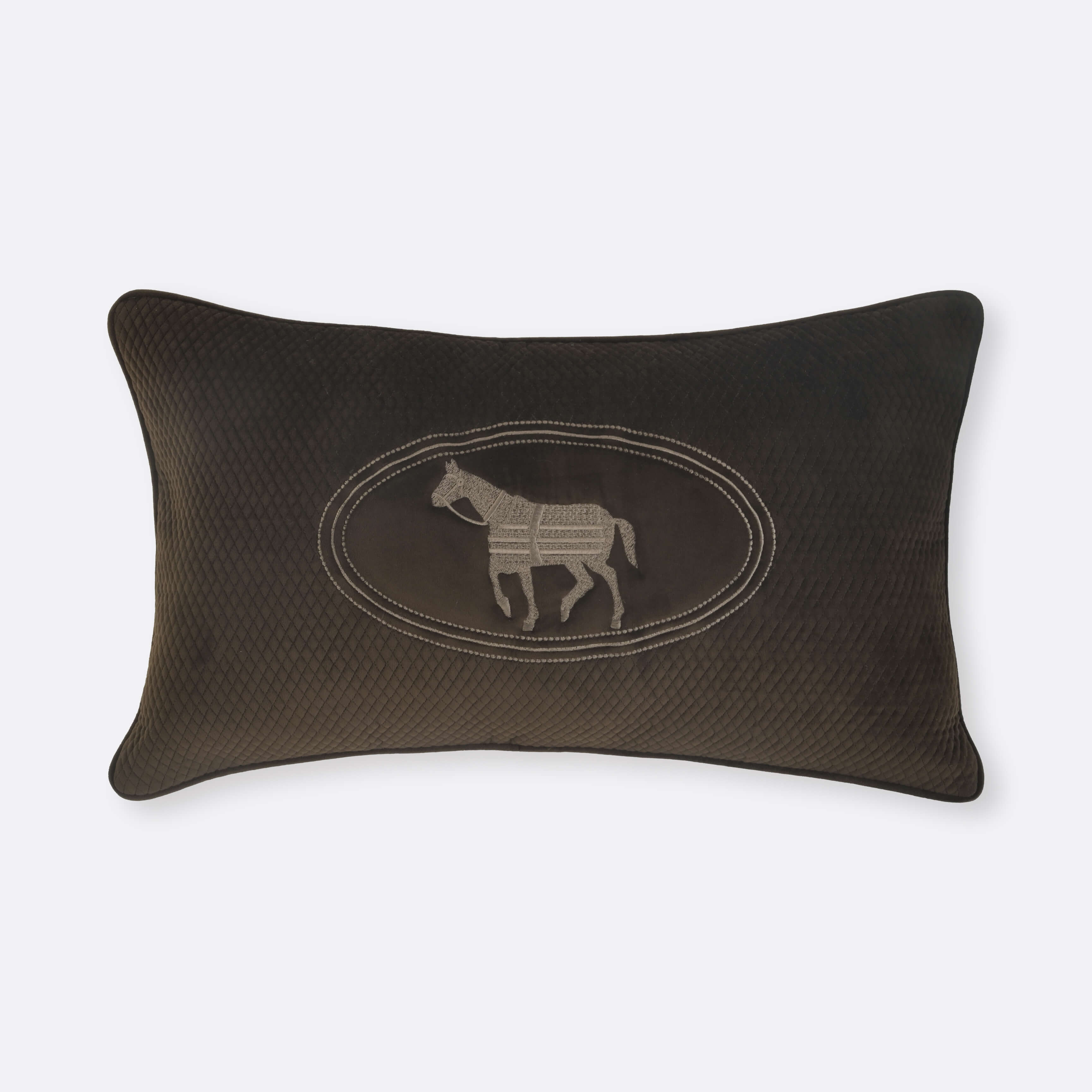 Brown Ashton Stallion Cushion Cover