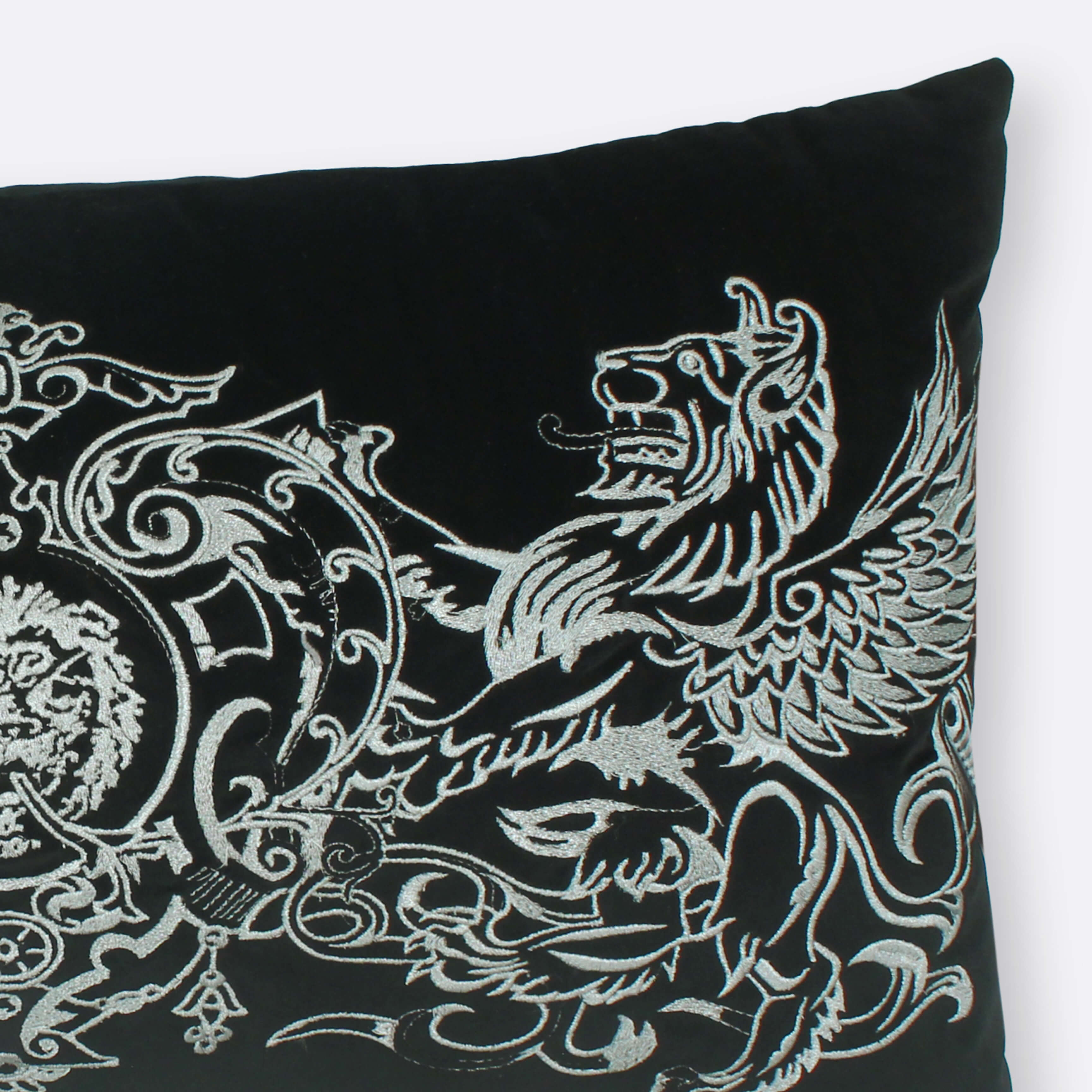 Placemats & Runners in Black- Cotton, 35 cm x 180 cm