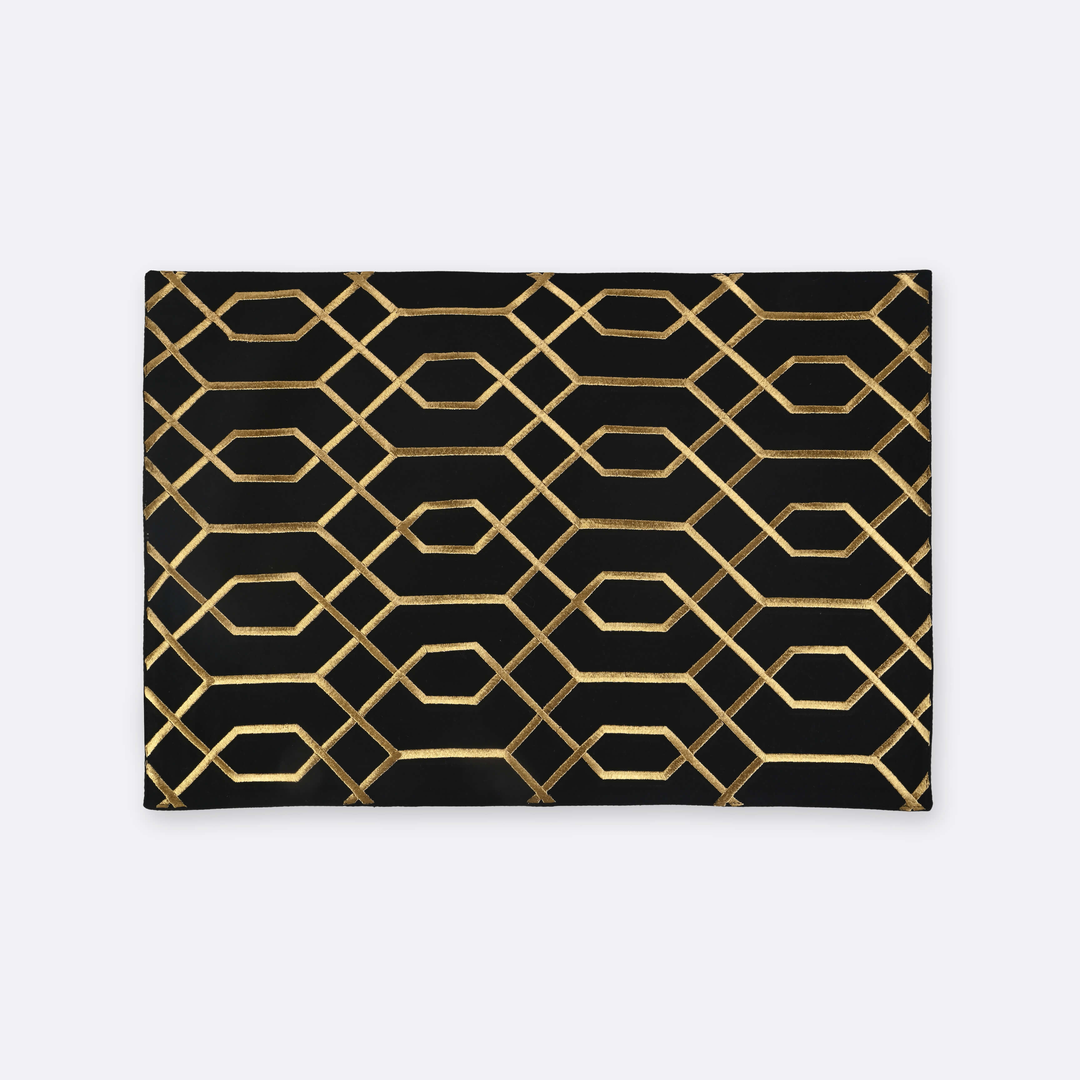Decorative Cushions in Black- Velvet, 45 cm x 45 cm