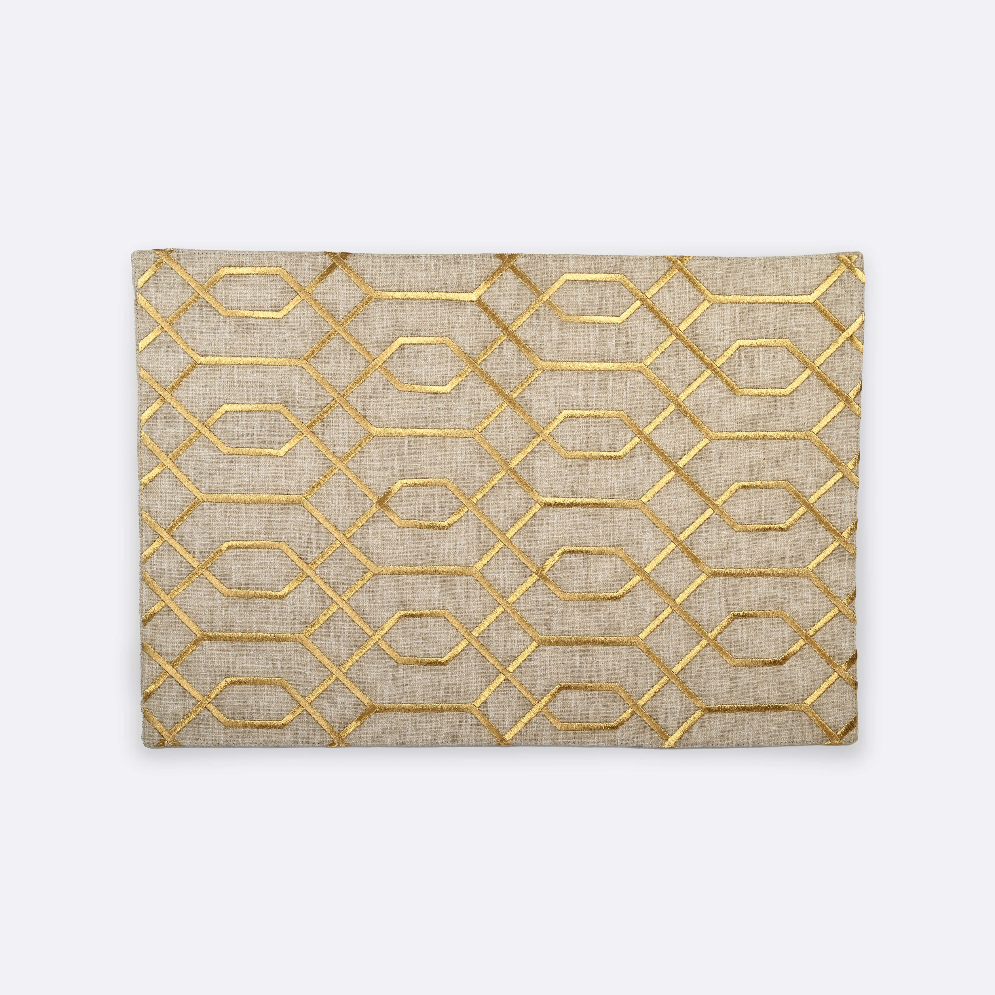 Beige Gatsby Placemat, Set Of 4