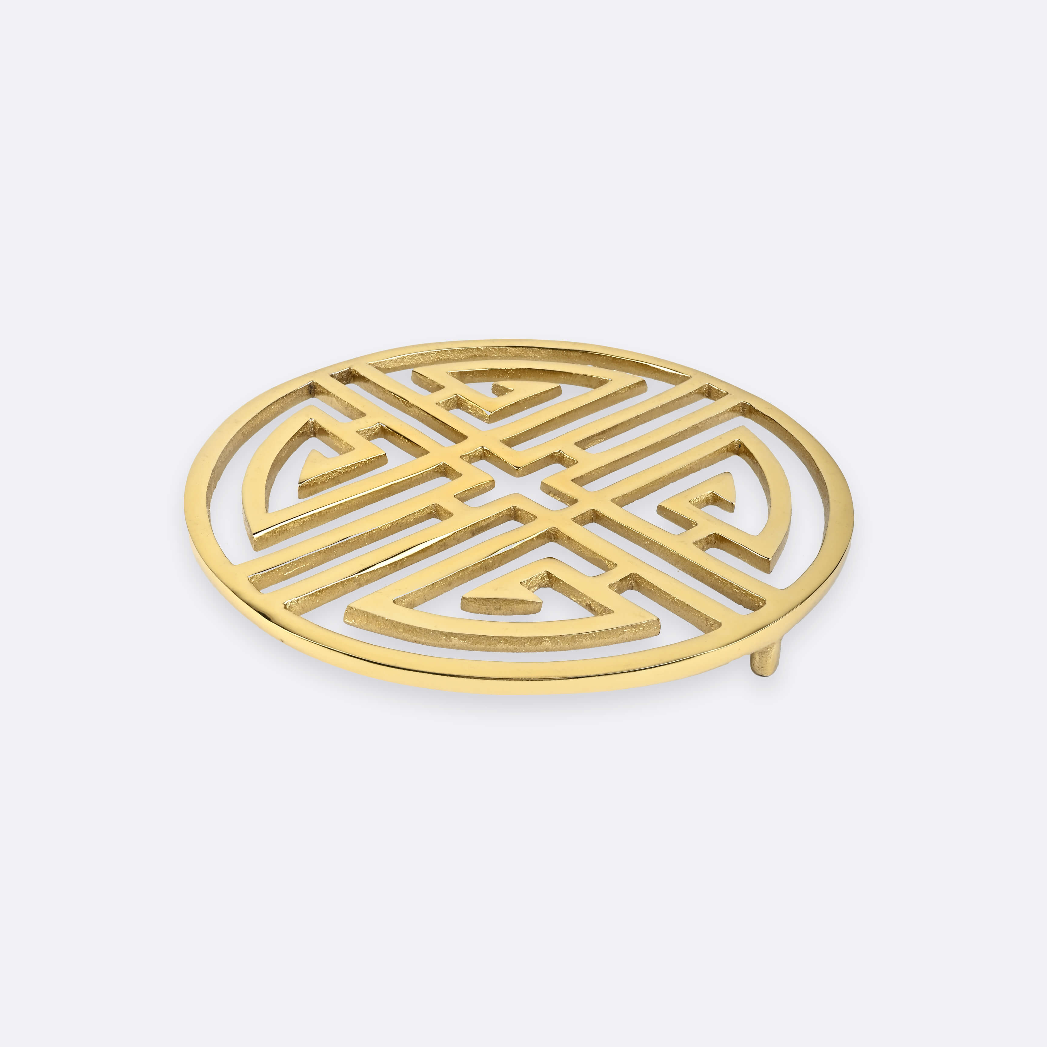 Gold Prosperity Trivet