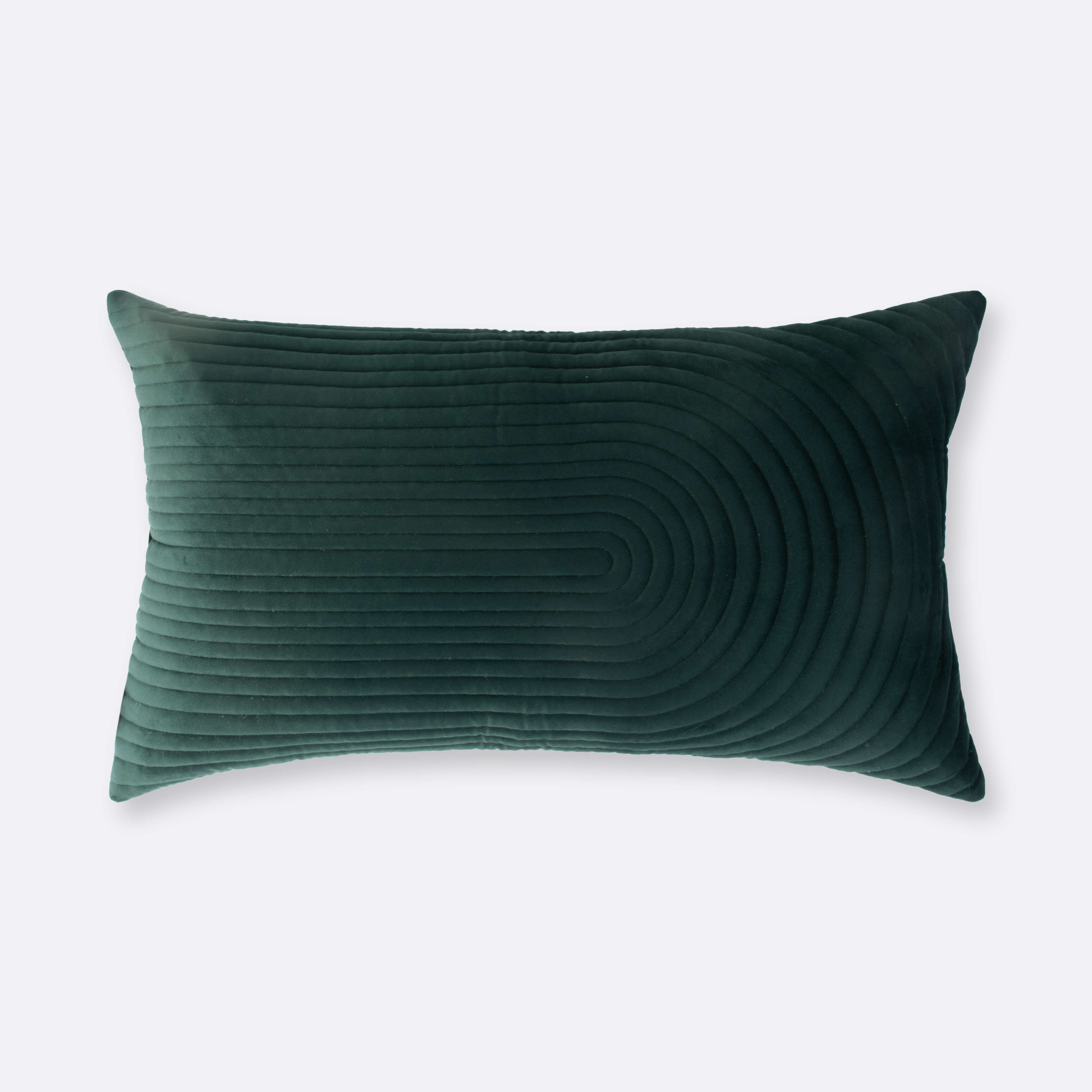 Decorative Cushions in Green- Velvet, 55 cm x 55 cm