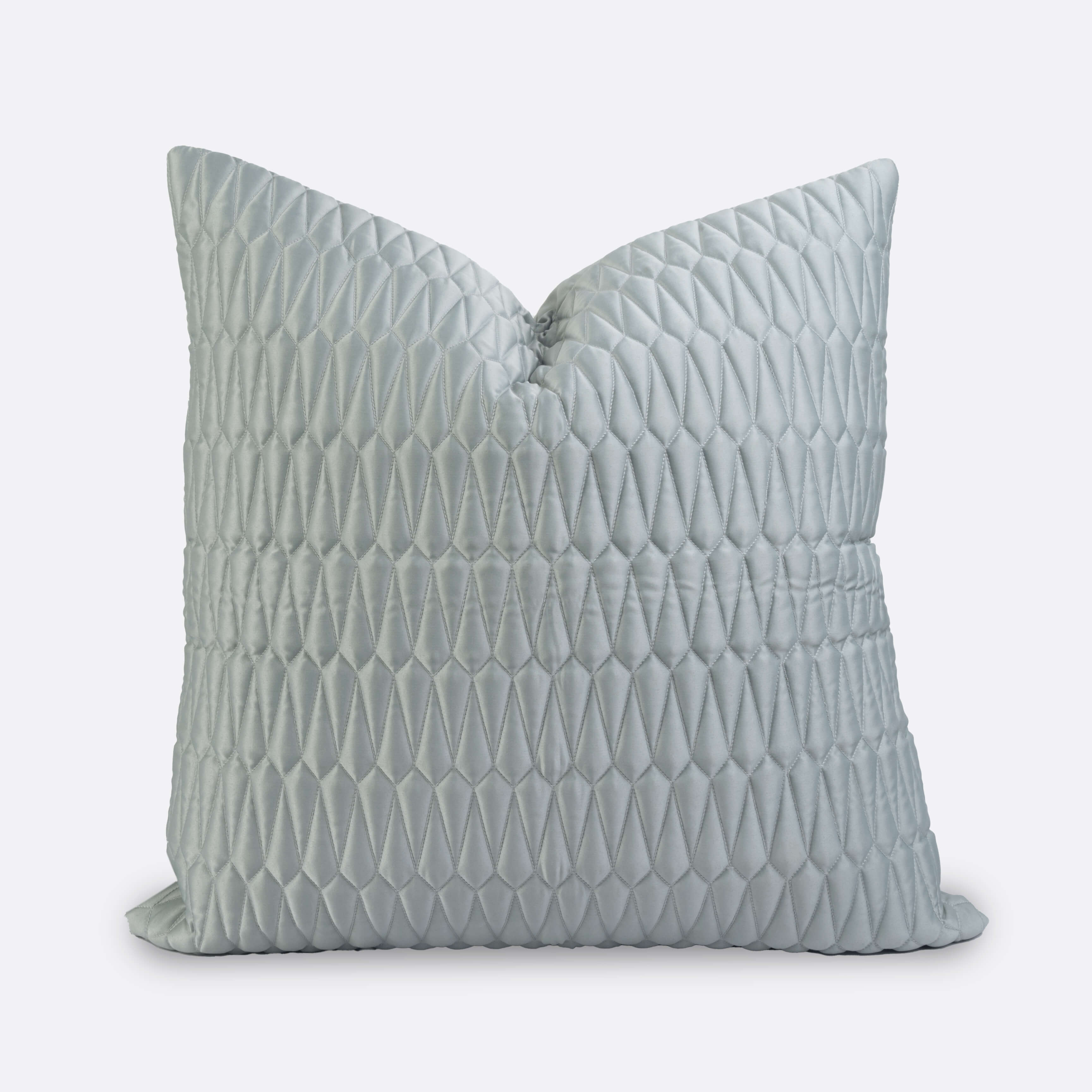 Decorative Cushions in Grey- Velvet, 35 cm x 60 cm
