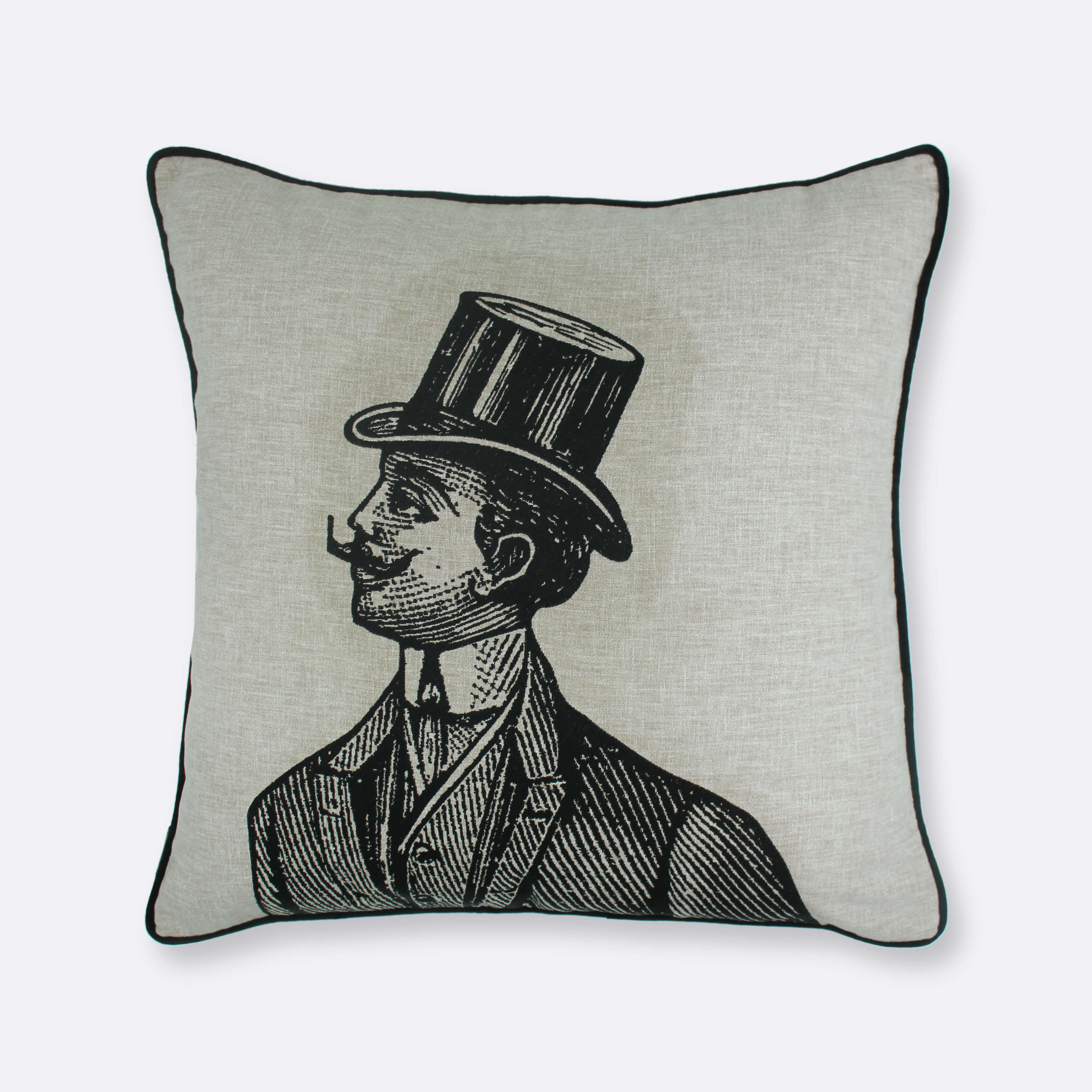 Decorative Cushions in Brown- Velvet, 55 cm x 55 cm