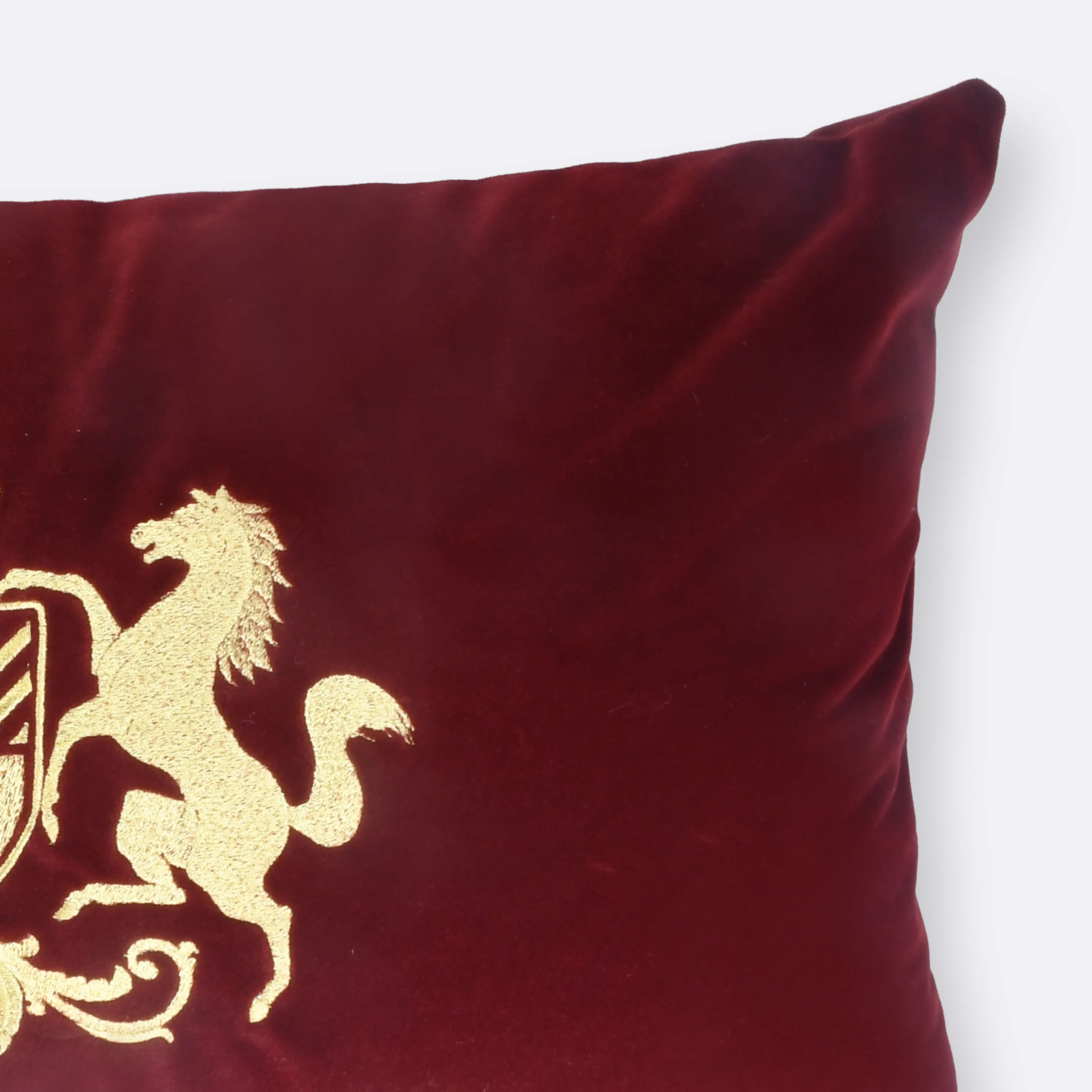 Decorative Cushions in Grey- Velvet, 35 cm x 60 cm