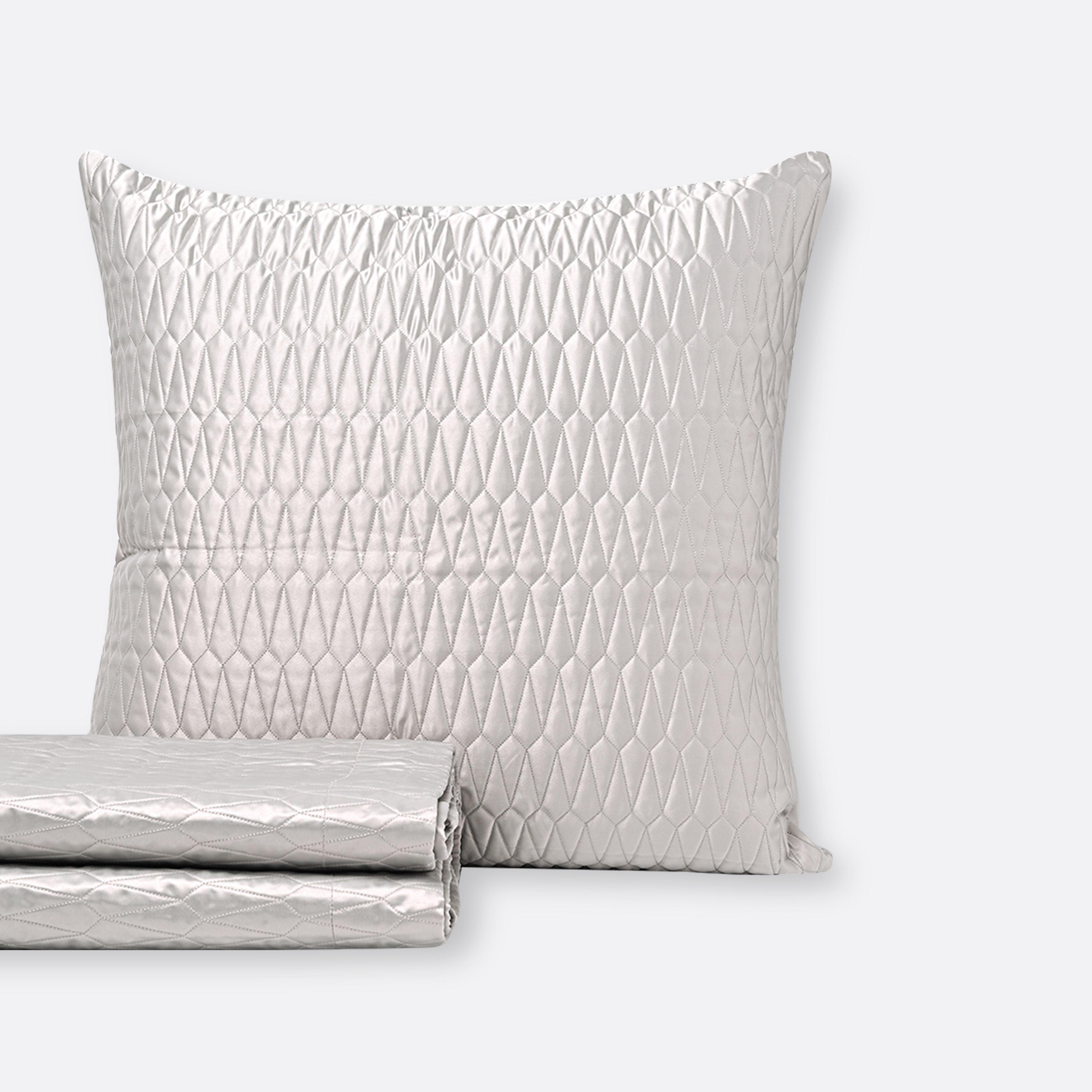 Silver Monaco Bedspread