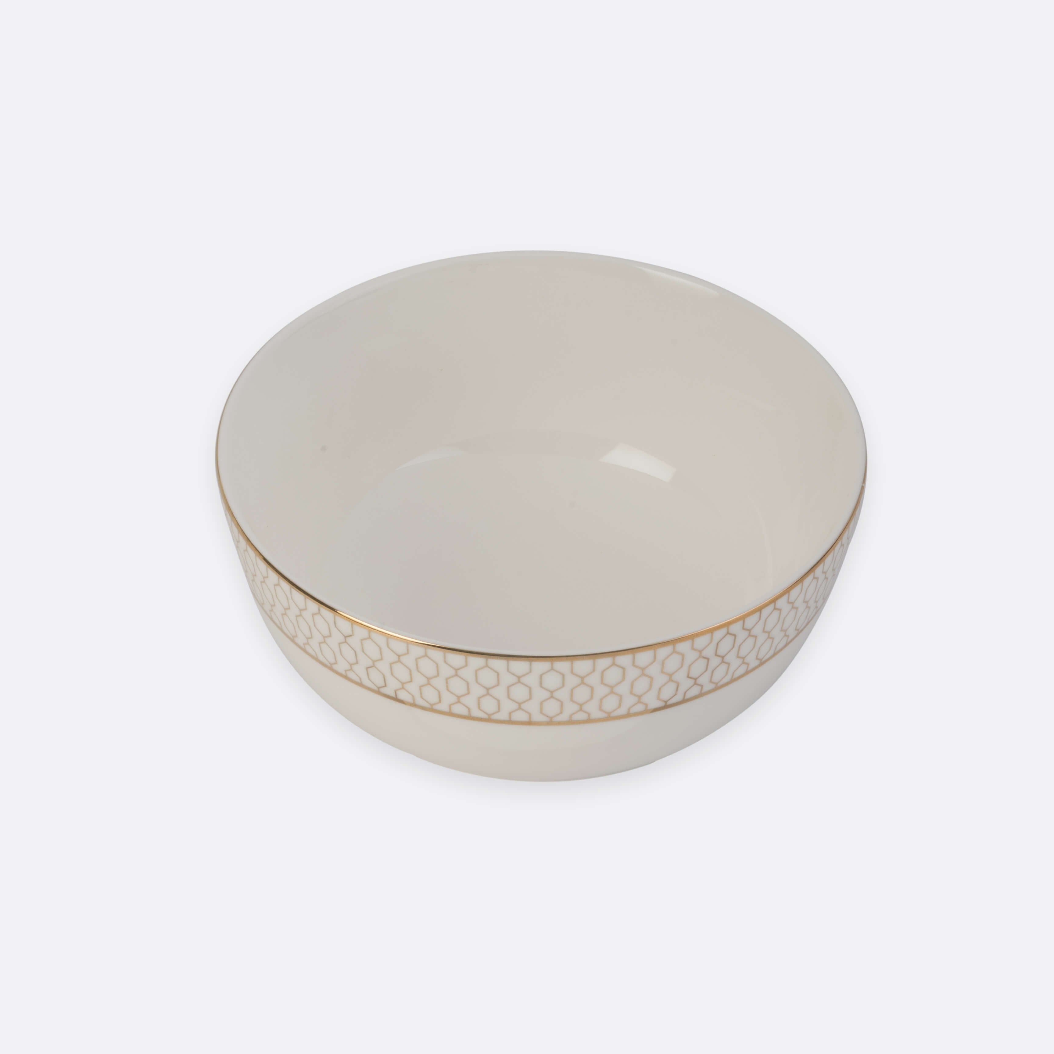 Dinnerware in Beige- Porcelain, 23 cm