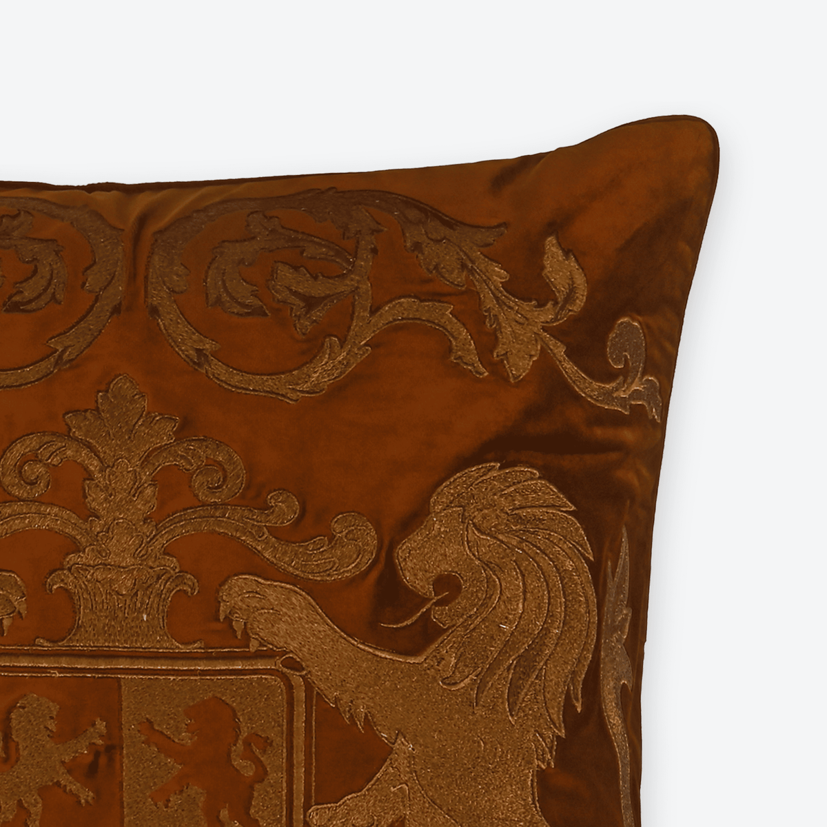 Amber Dynasty Cushion Cover, detail