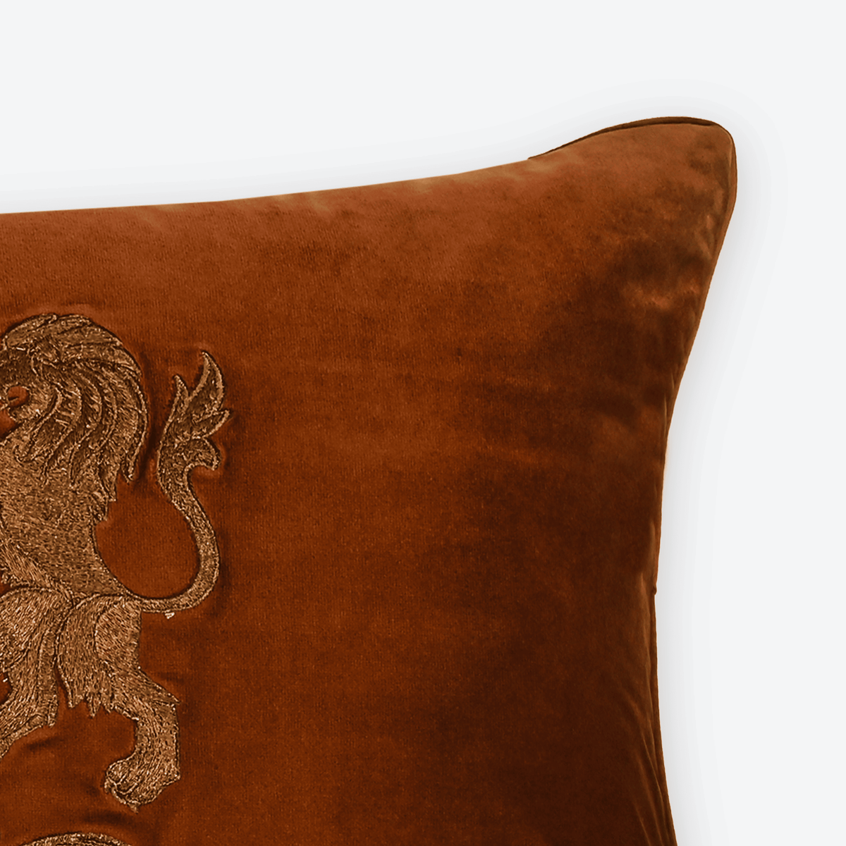 Amber Dynasty Lumbar Cushion Cover, detail