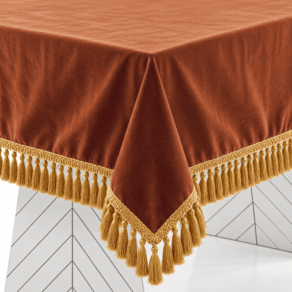 Amber Empress Table Cover, full table