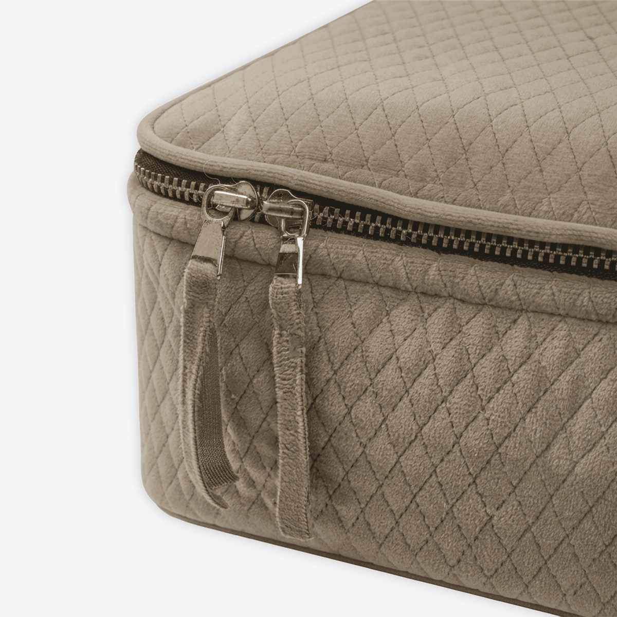Beige Luxe Tray Cover, Rectangle, detail