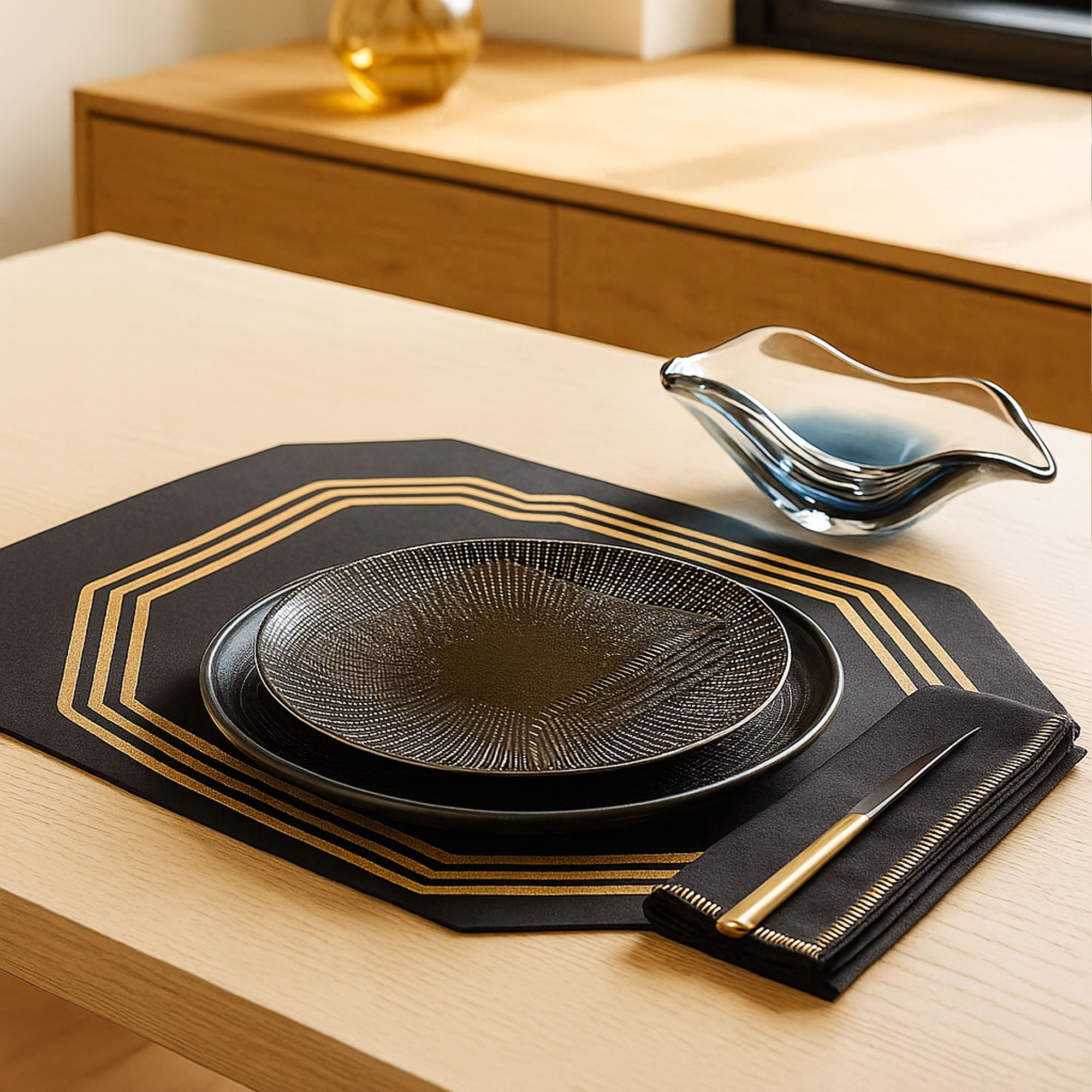Platters & Bowls in Multi- Porcelain, 21 cm x 5.5 cm