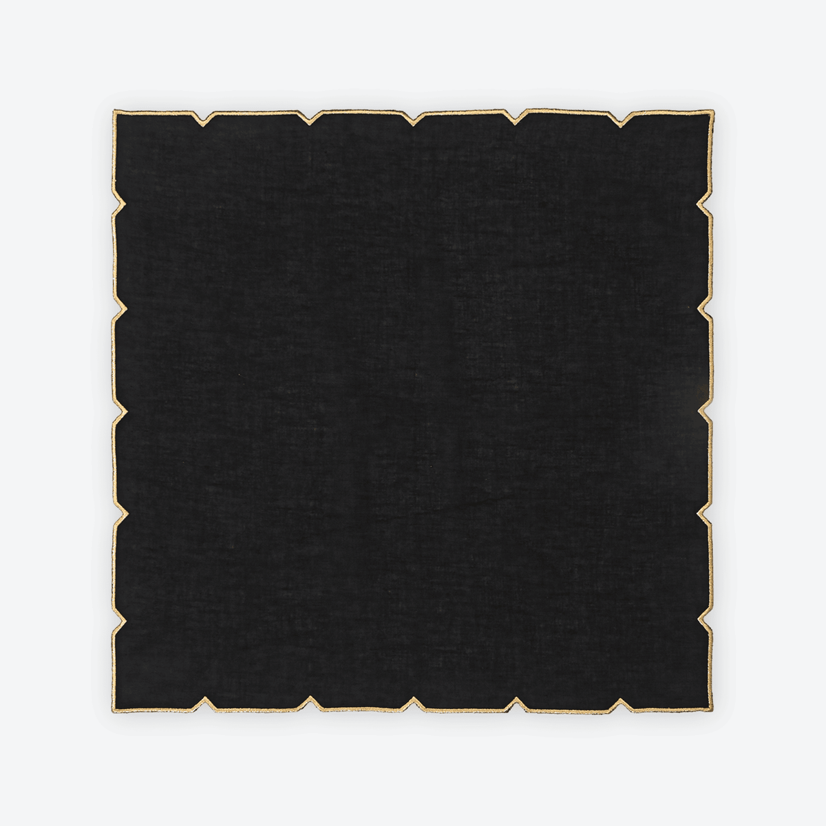 Black Imperiale Napkin, Set of 4, full set