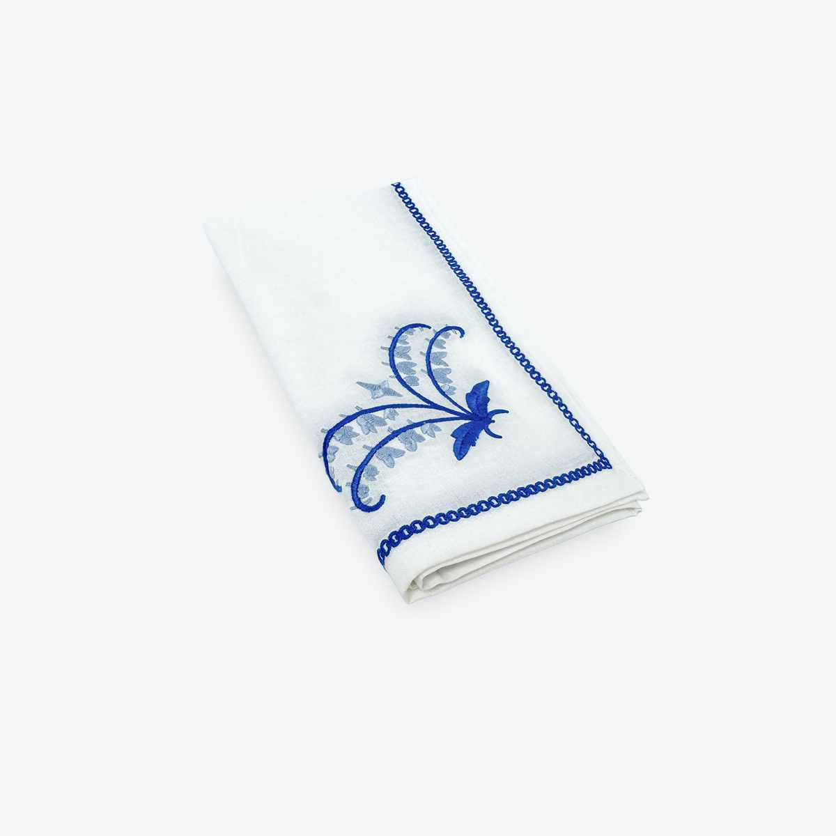 Blue Porcelain Garden Napkin, Set of 4, alternate view