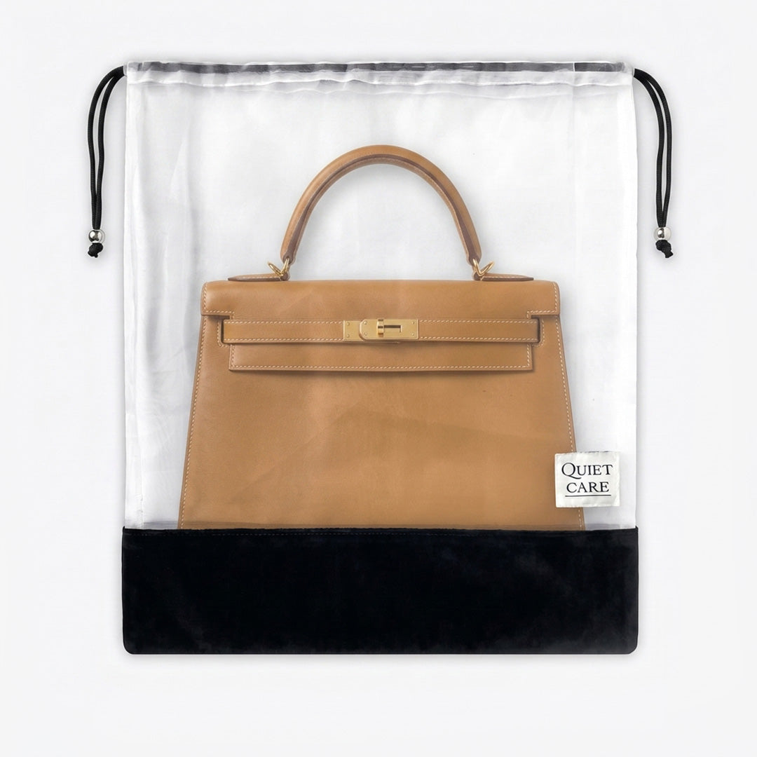 Luxe Dust Bag Large with a handbag inside