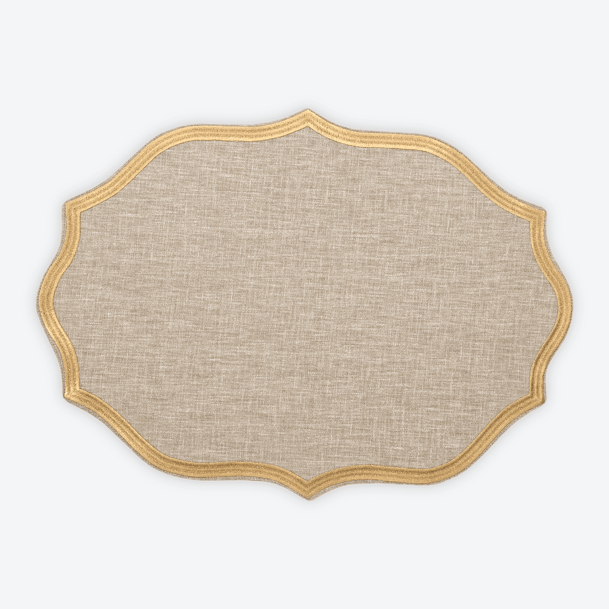 Natural Florentine Placemat, Set of 4