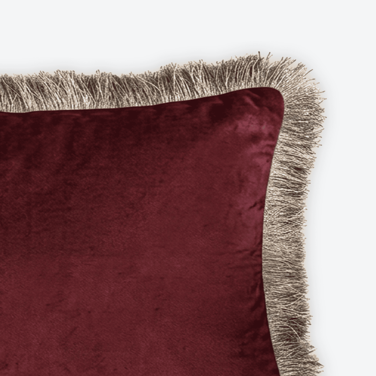 Burgundy Soiree Lumbar Cushion Cover