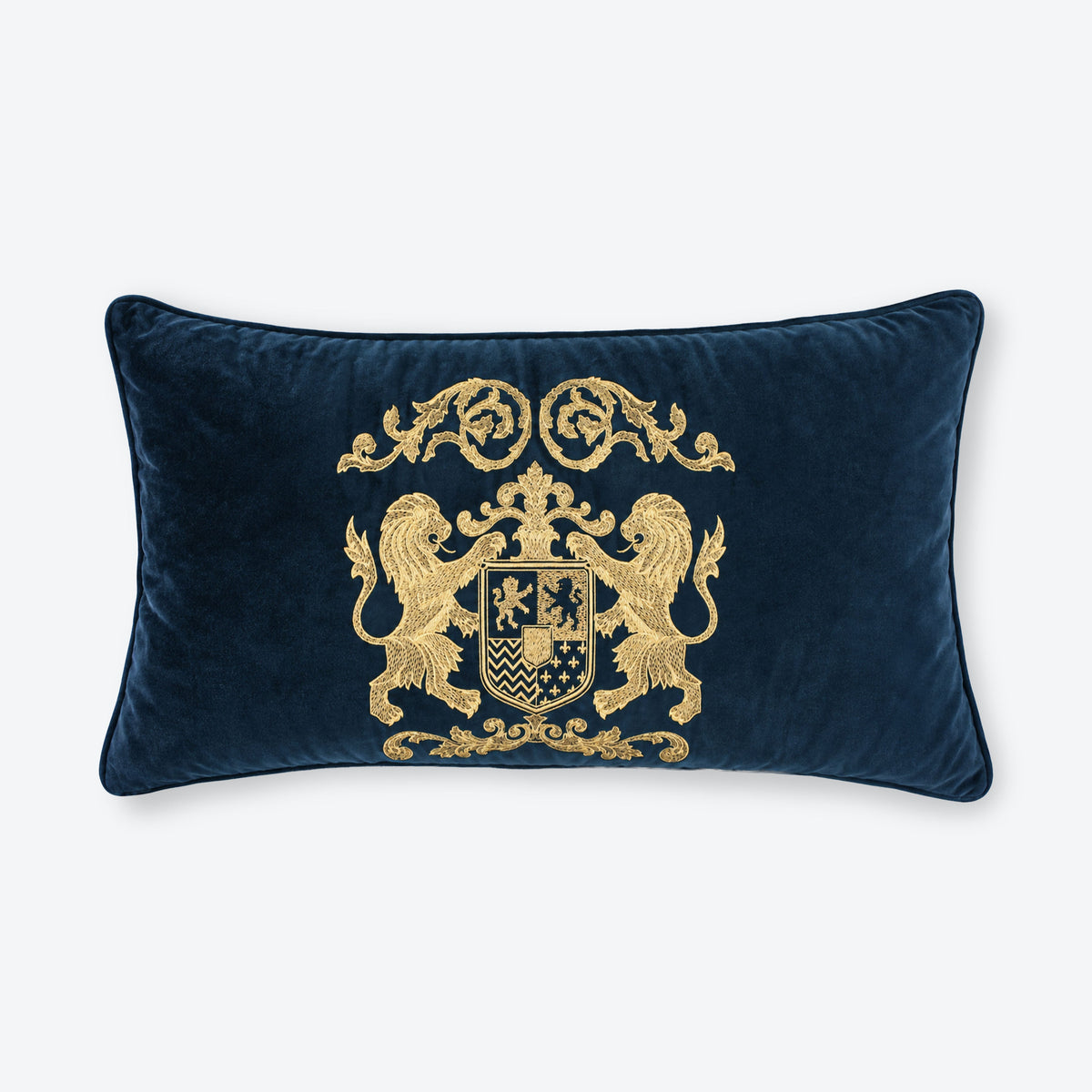 Blue Dynasty Lumbar Cushion Cover