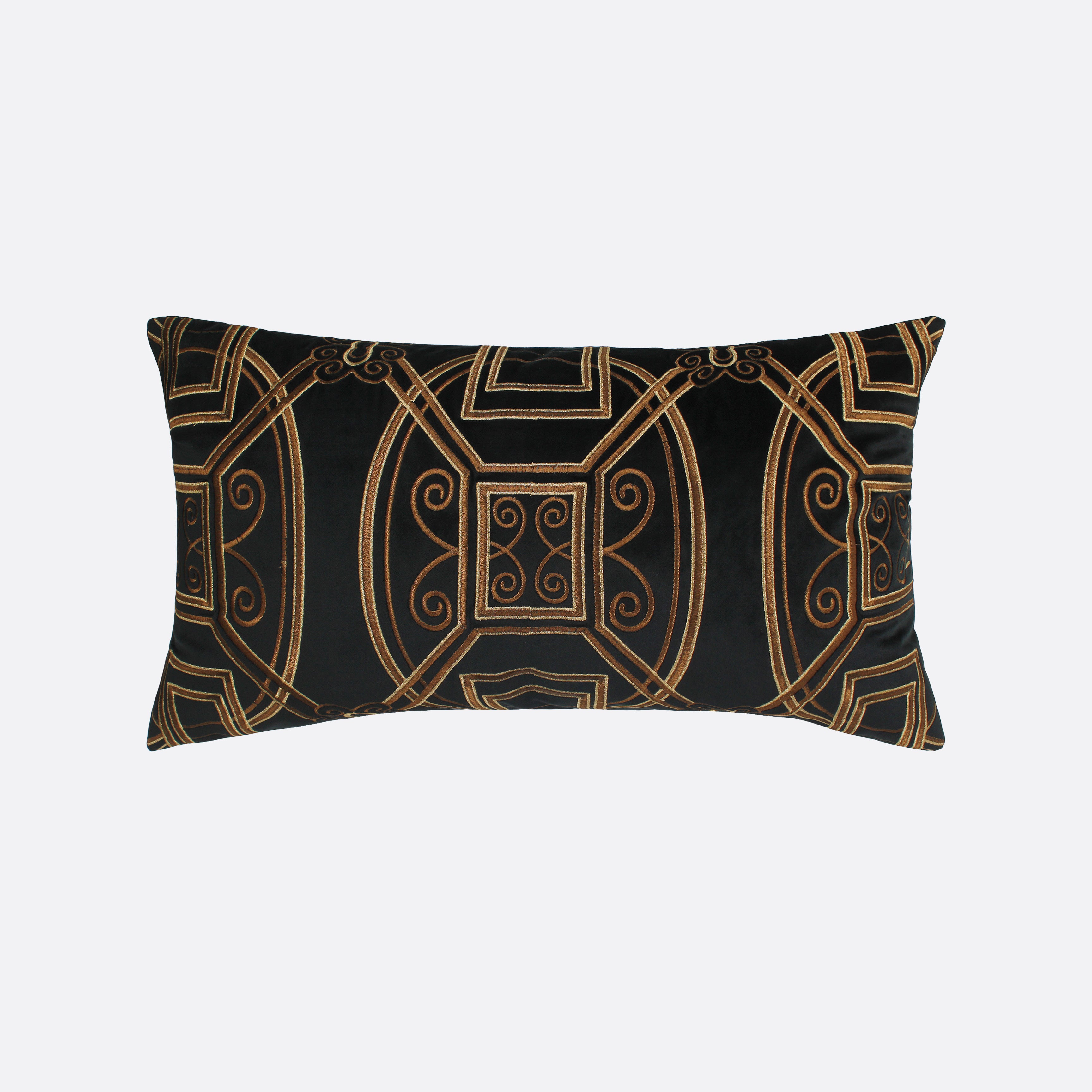 Decorative Cushions in White- Polyester, 35 cm x 60 cm