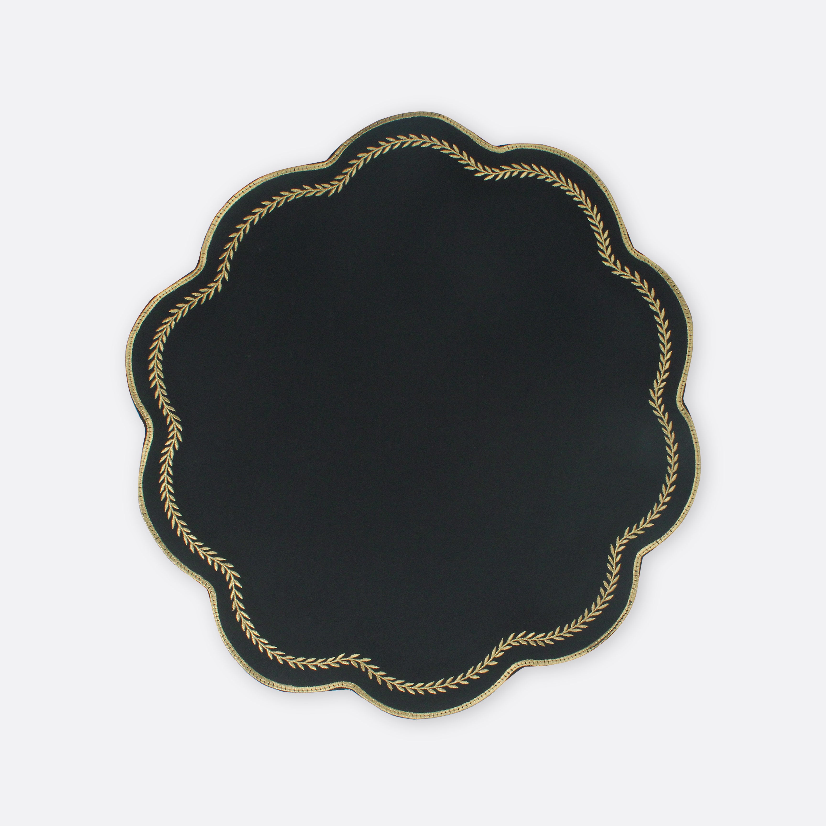 Placemats & Runners in Brown- Velvet, 33 cm x 48 cm