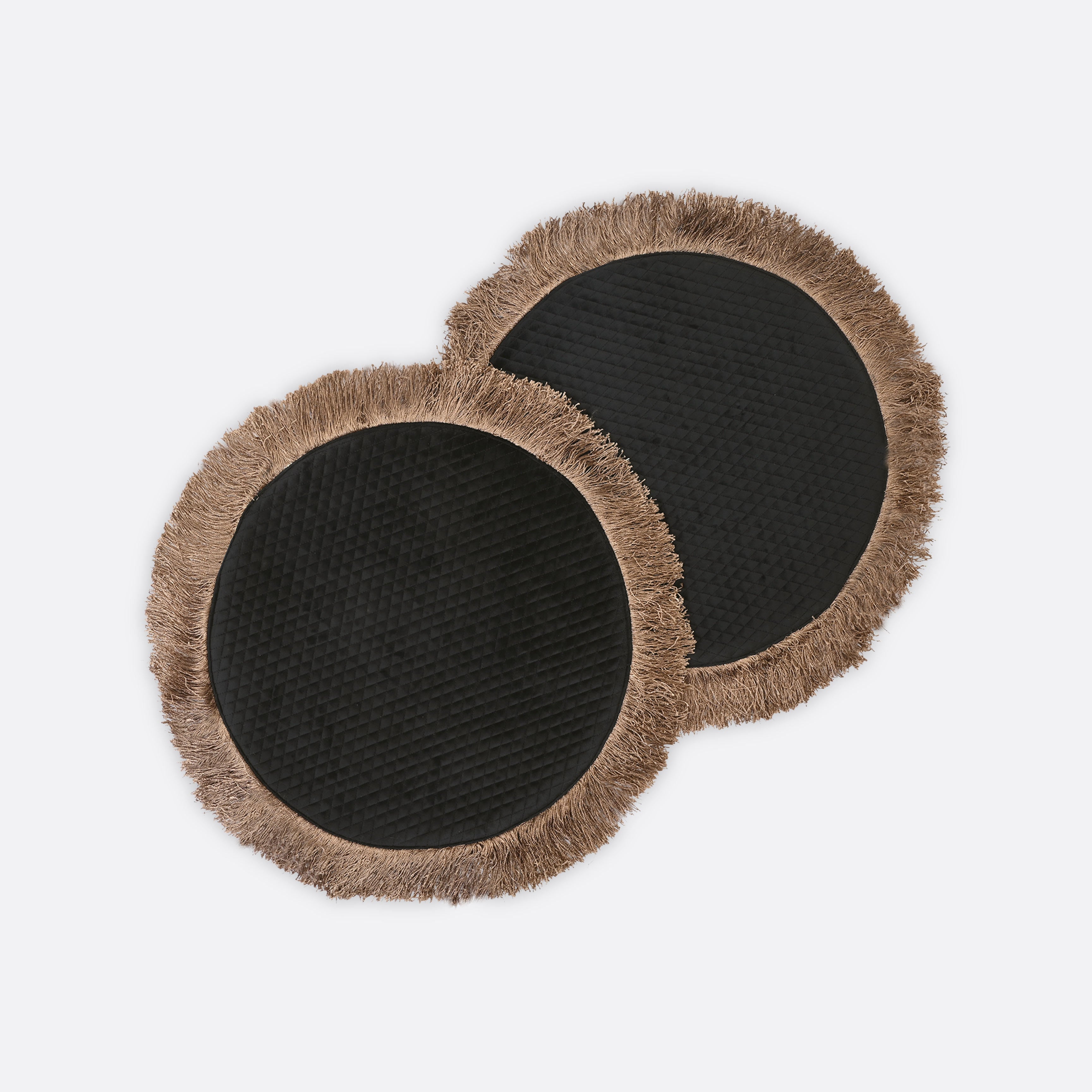 Decorative Cushions in Beige- Velvet, 45 cm x 45 cm