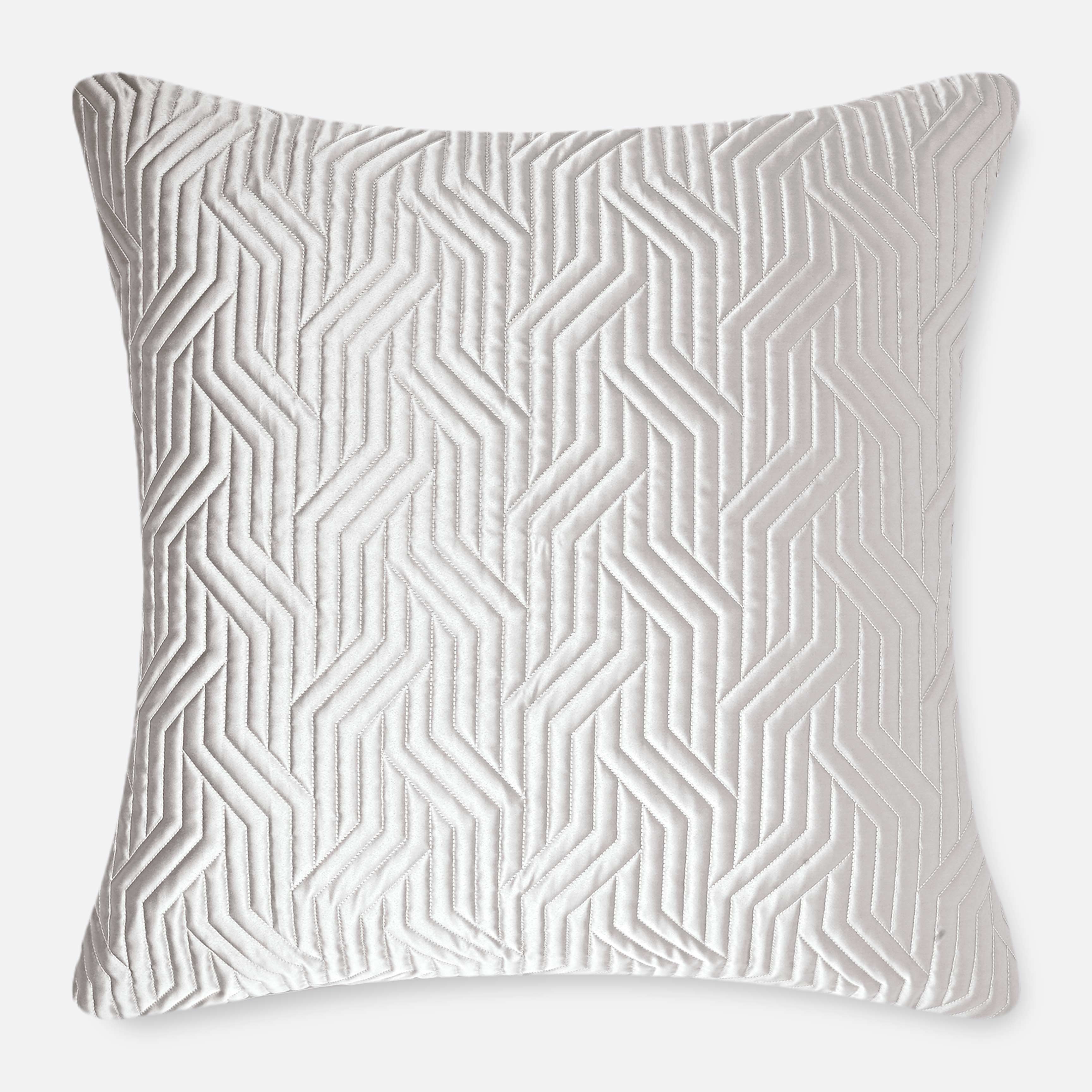 Decorative Cushions in Beige- Velvet, 45 cm x 45 cm