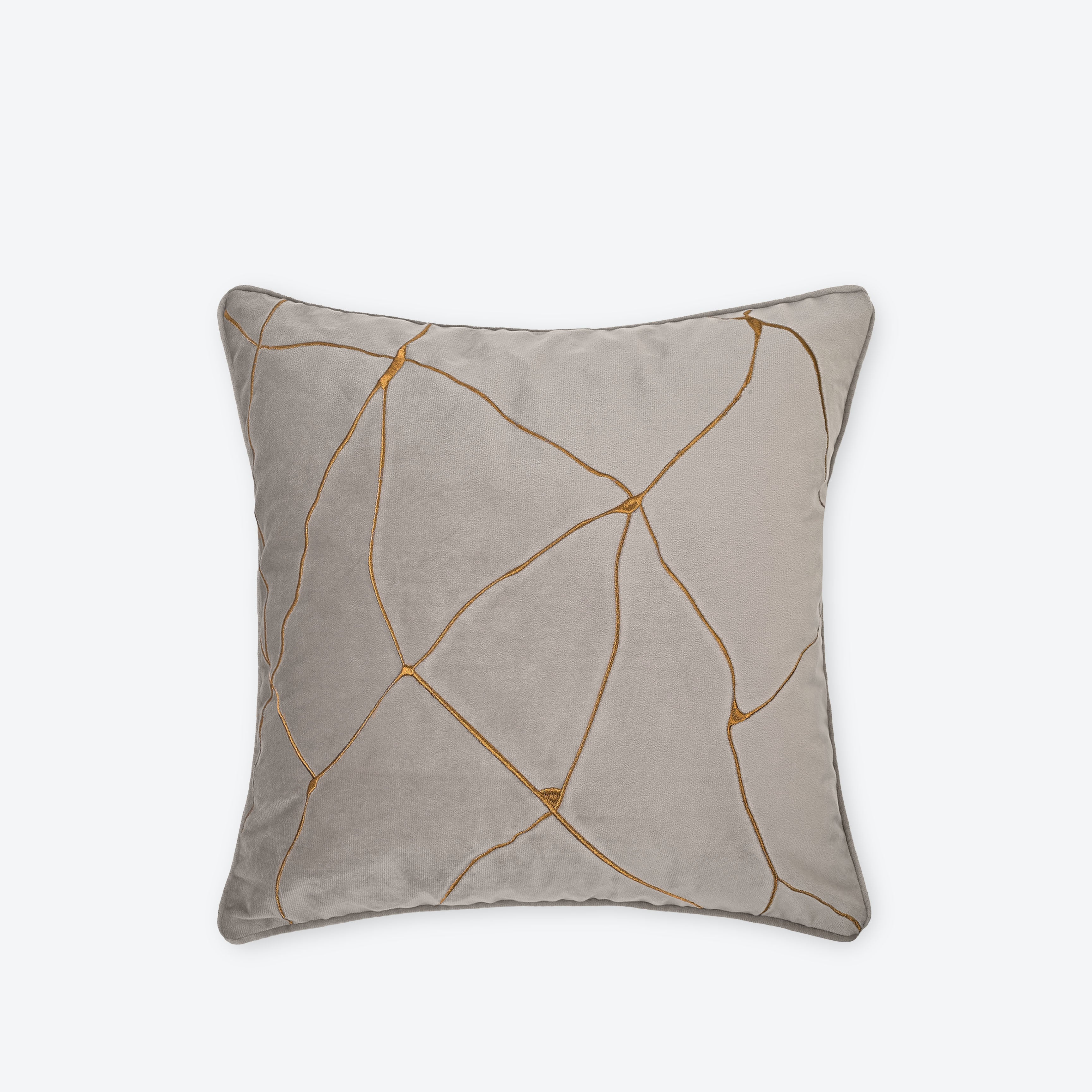 Decorative Cushions in Black- Polyester, 55 cm x 55 cm