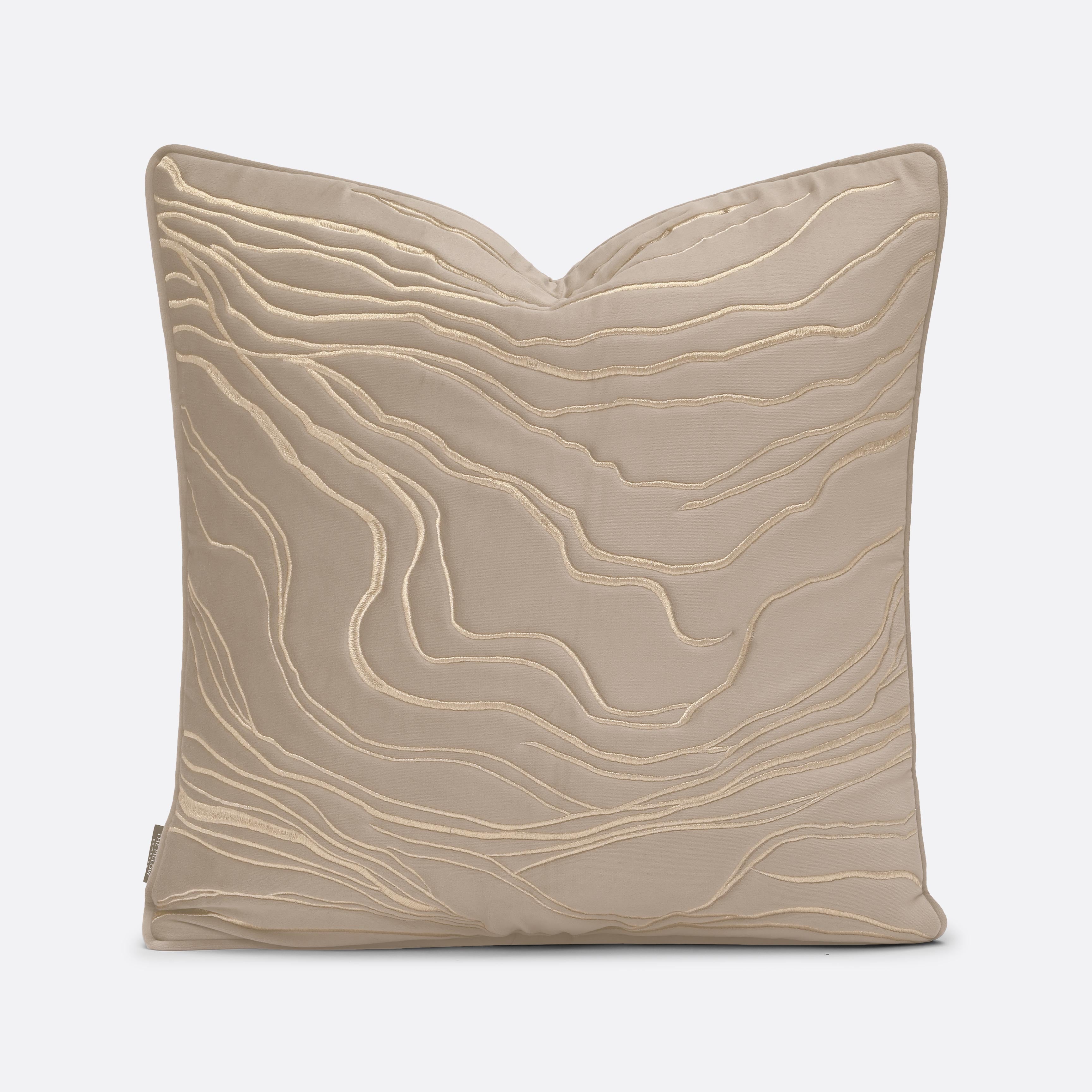 Decorative Cushions in Black- Velvet, 55 cm x 55 cm