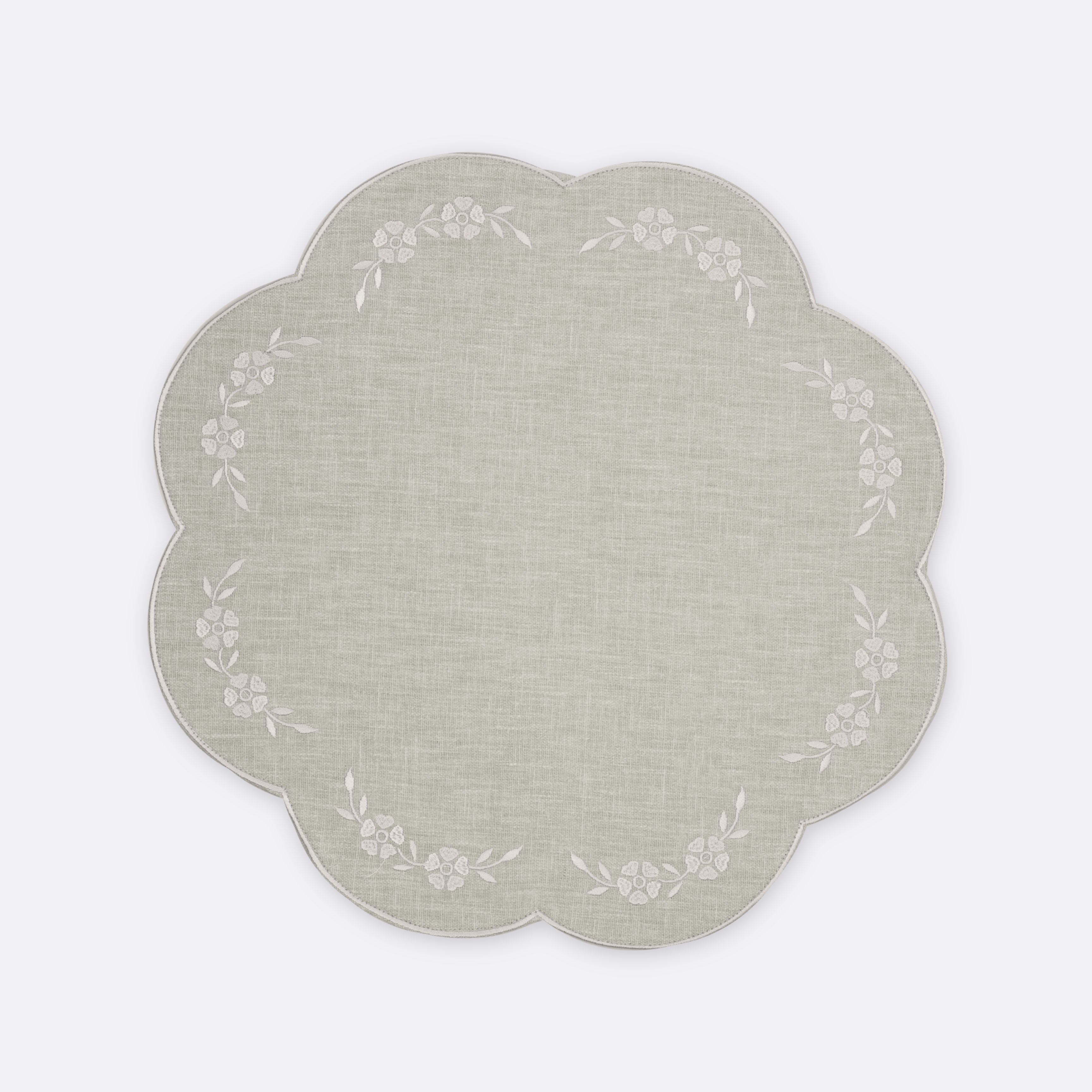 Napkins & Napkin Rings in Peach- Cotton Blend, Default Title