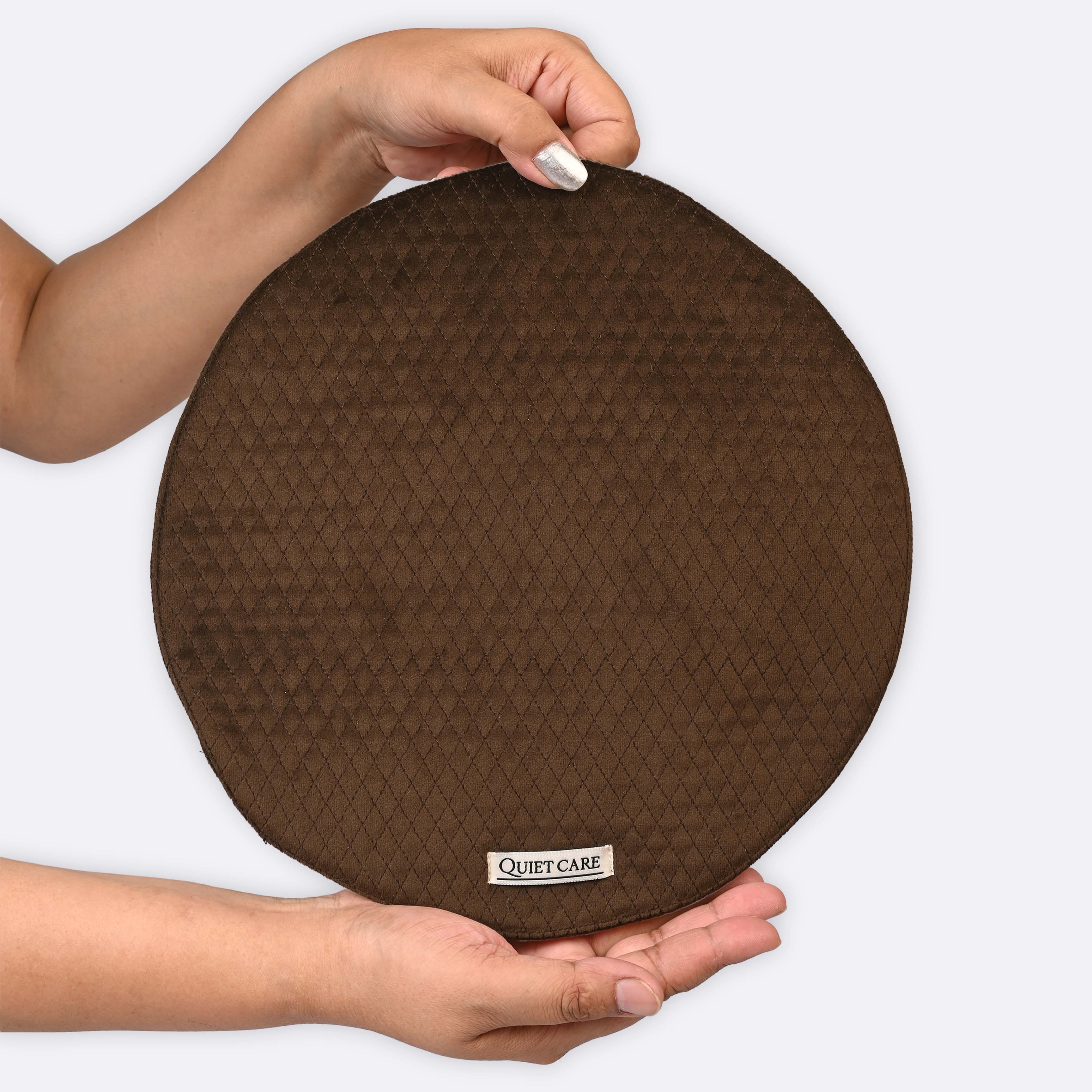 Brown Luxe Plate Guard , Medium