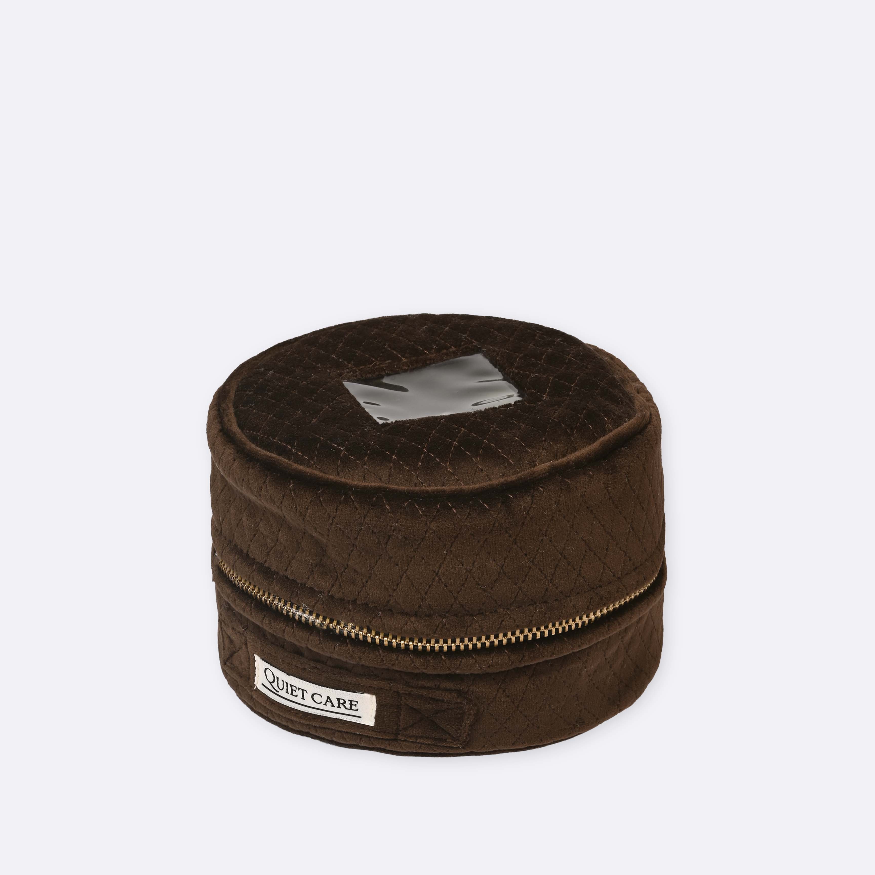 Brown Luxe Bowl Cover , Small