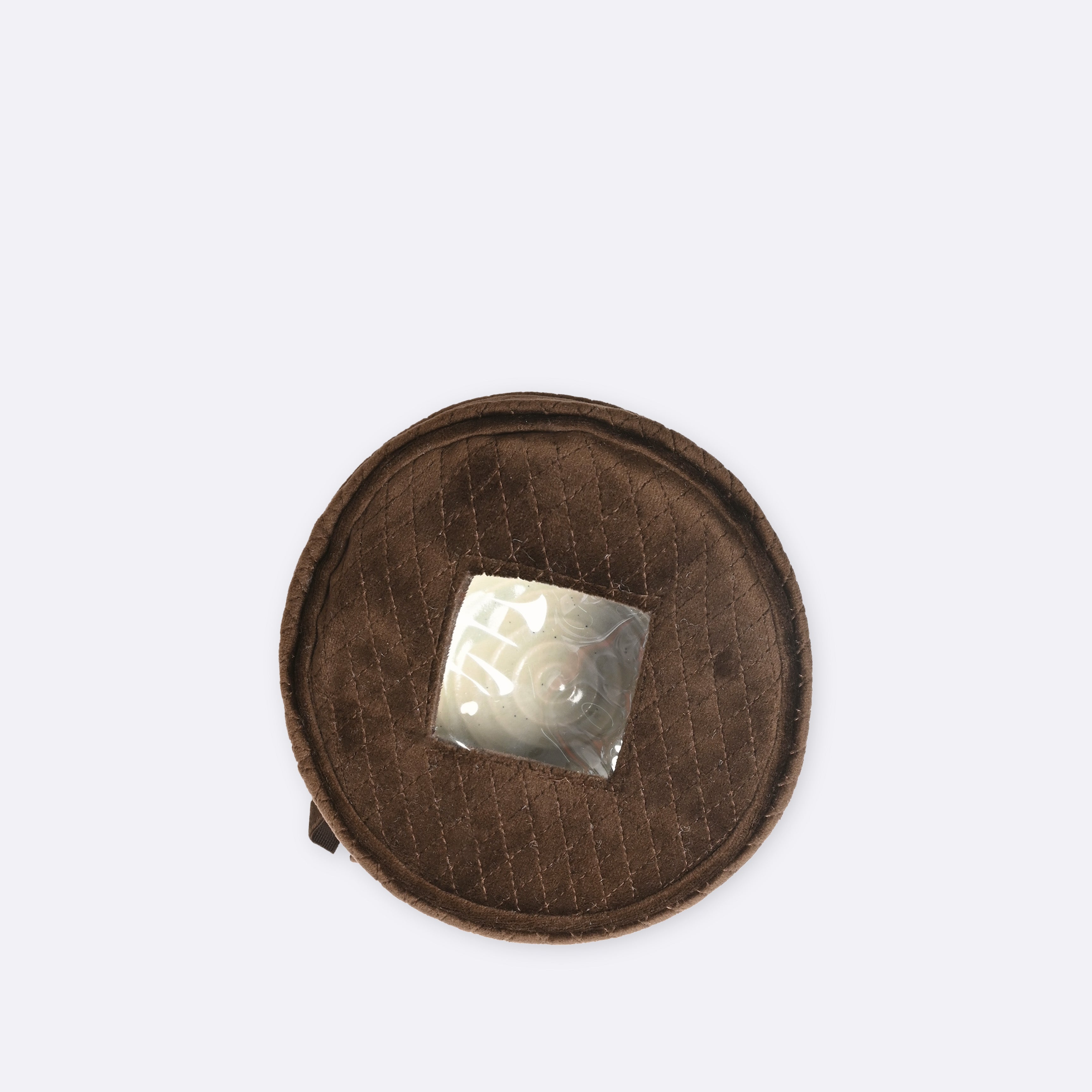 Brown Luxe Bowl Cover , Small