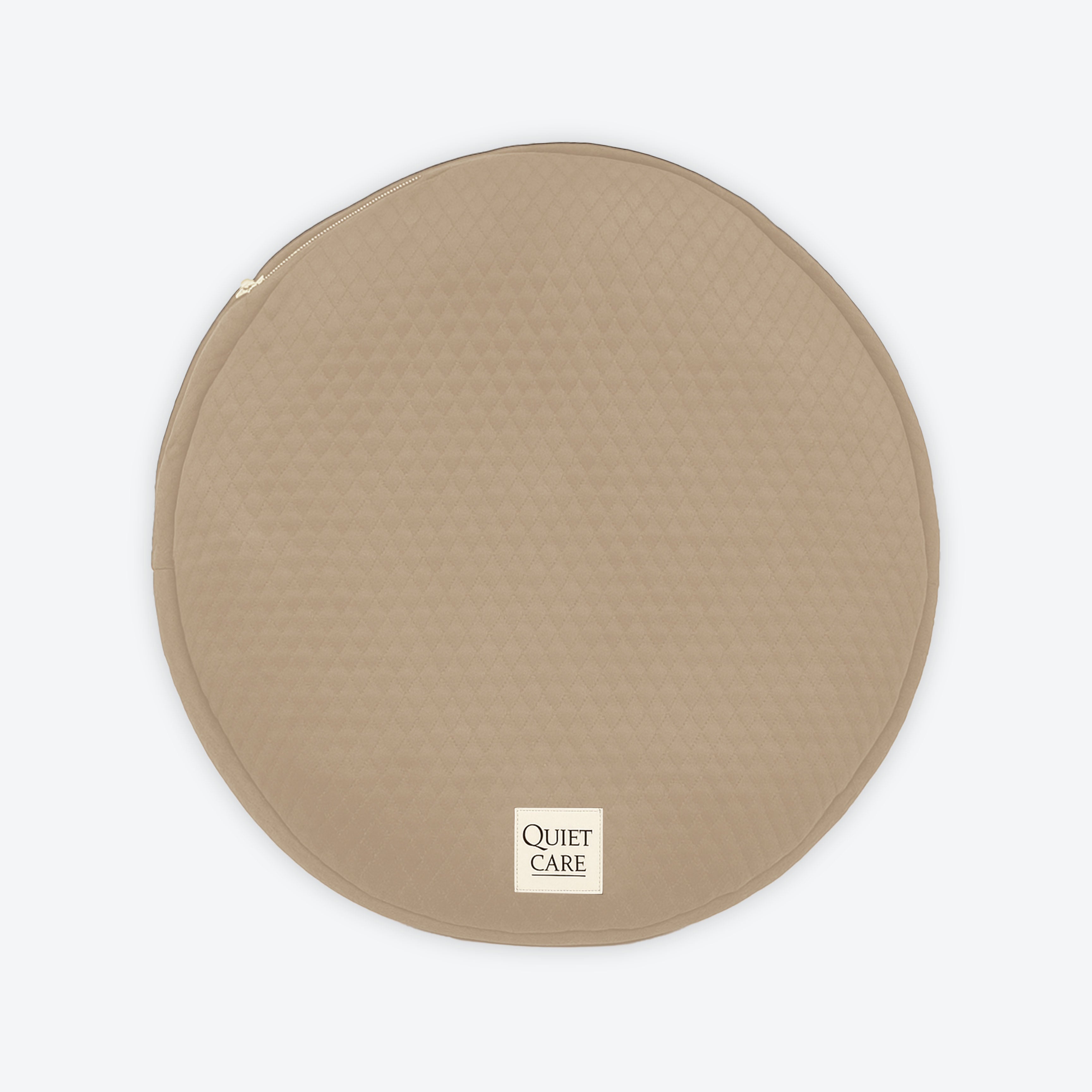Beige Luxe Platter Cover , Round