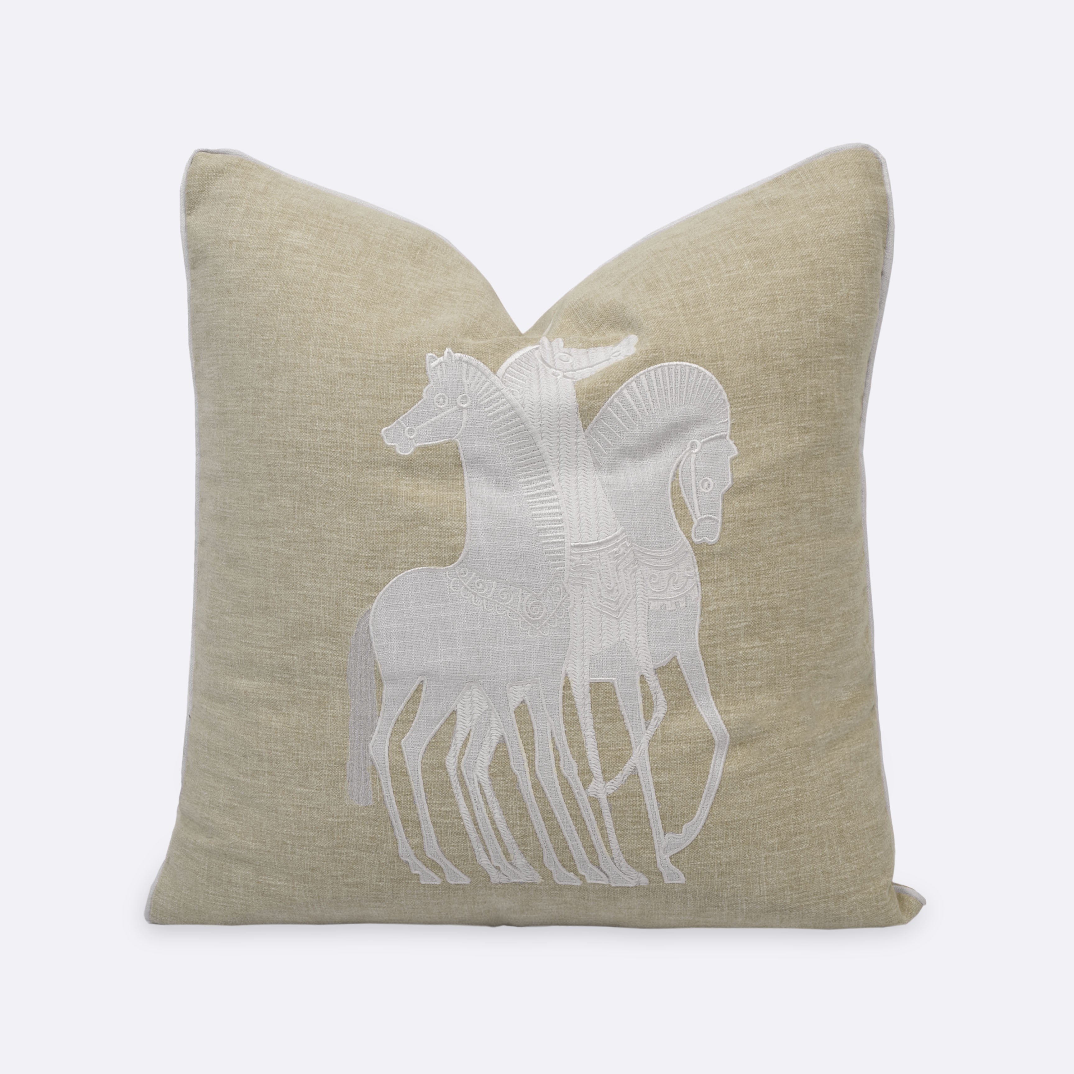 Decorative Cushions in Black- Velvet, 55 cm x 55 cm