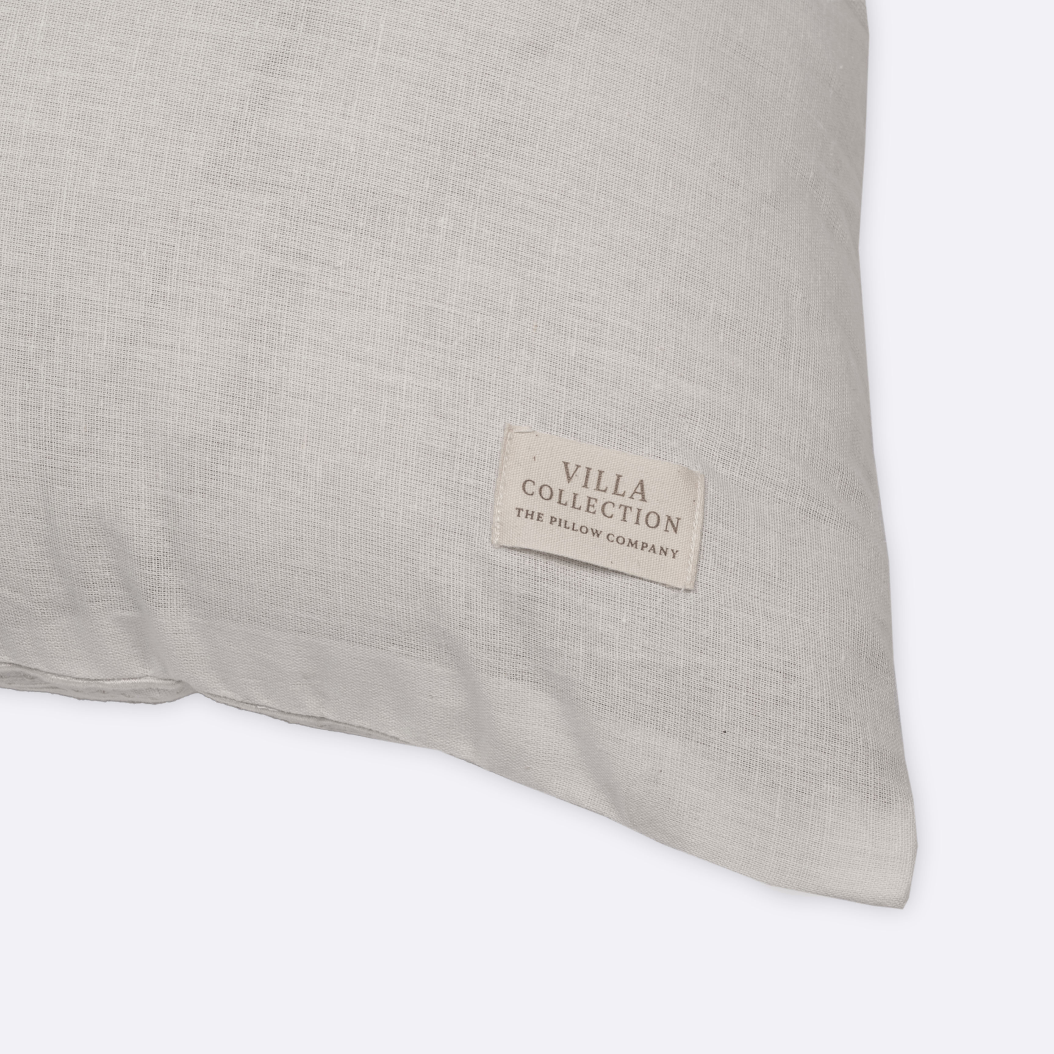 Euro Shams in Beige- Cotton, 65 cm x 65 cm