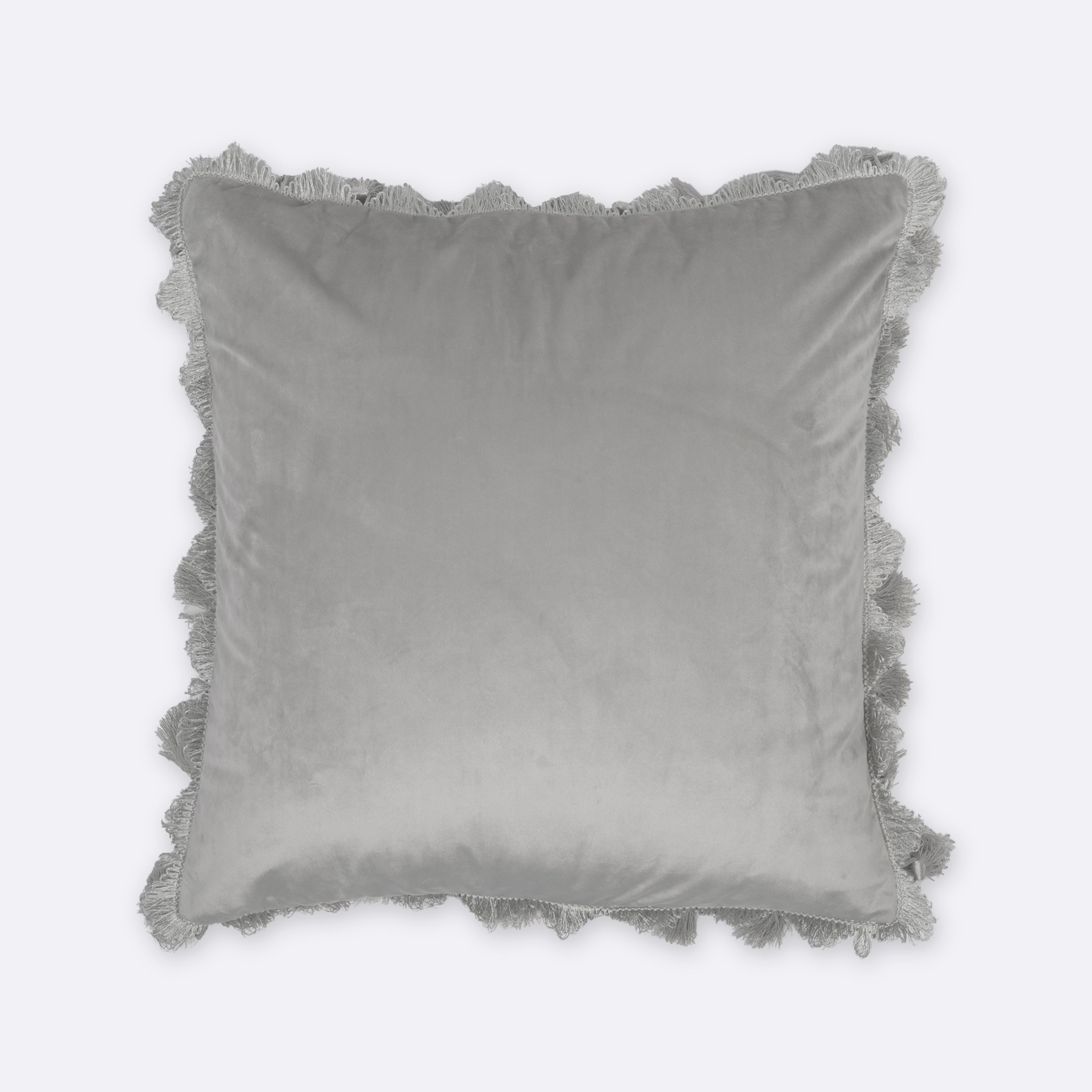Decorative Cushions in Beige- Cotton, 45 cm x 45 cm