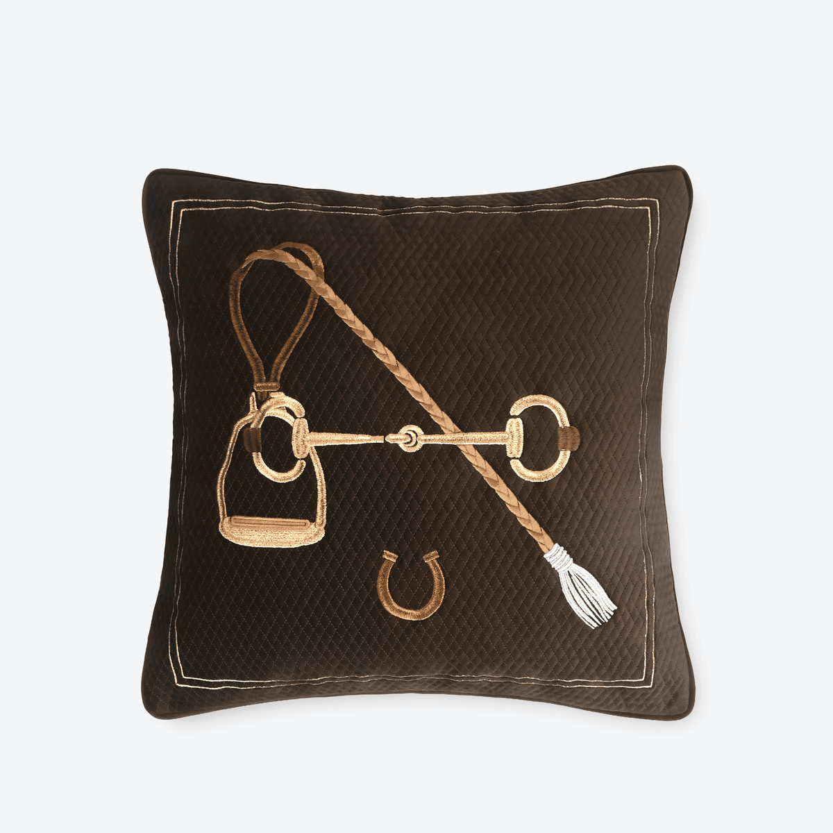 Brown Cavalier Cushion Cover