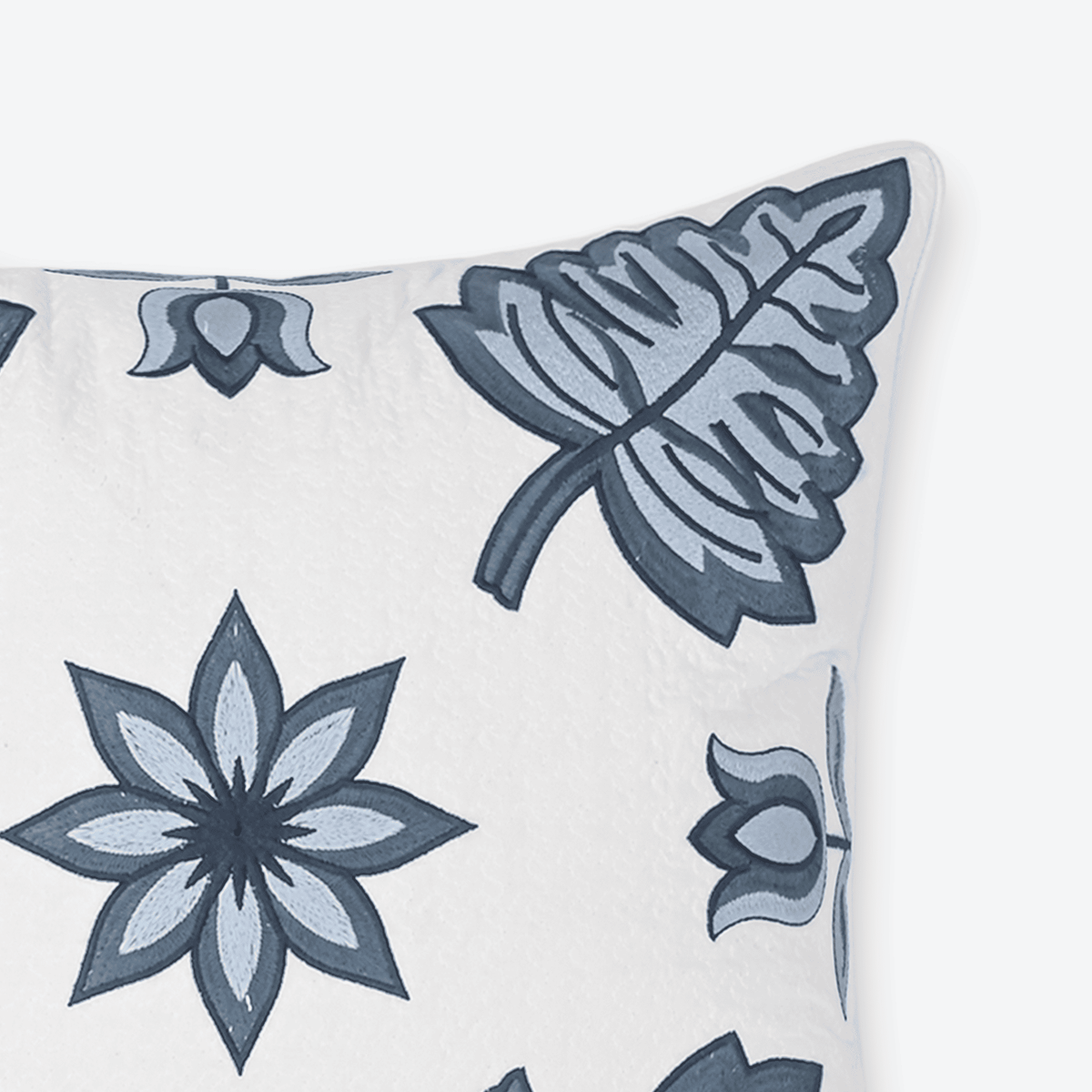 Blue Portofino Cushion Cover, close-up