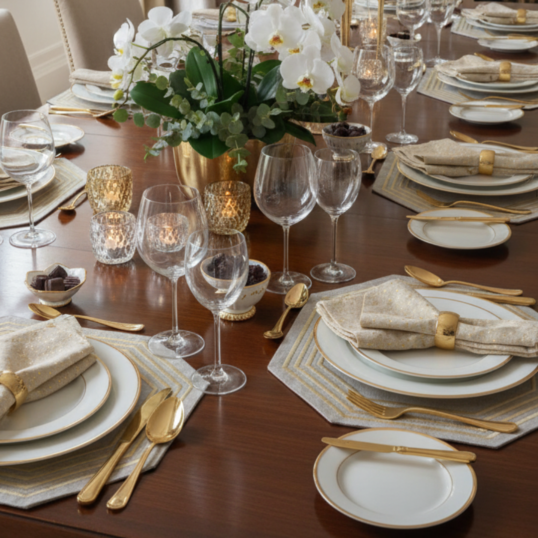 How to Style an Elegant Everyday Dining Table – The Pillow Company