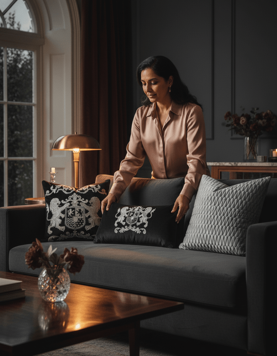 The Art of Styling Black Velvet in Luxury Interiors