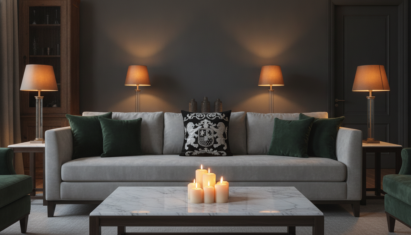Living Room Decor Ideas: The Case for Black Velvet