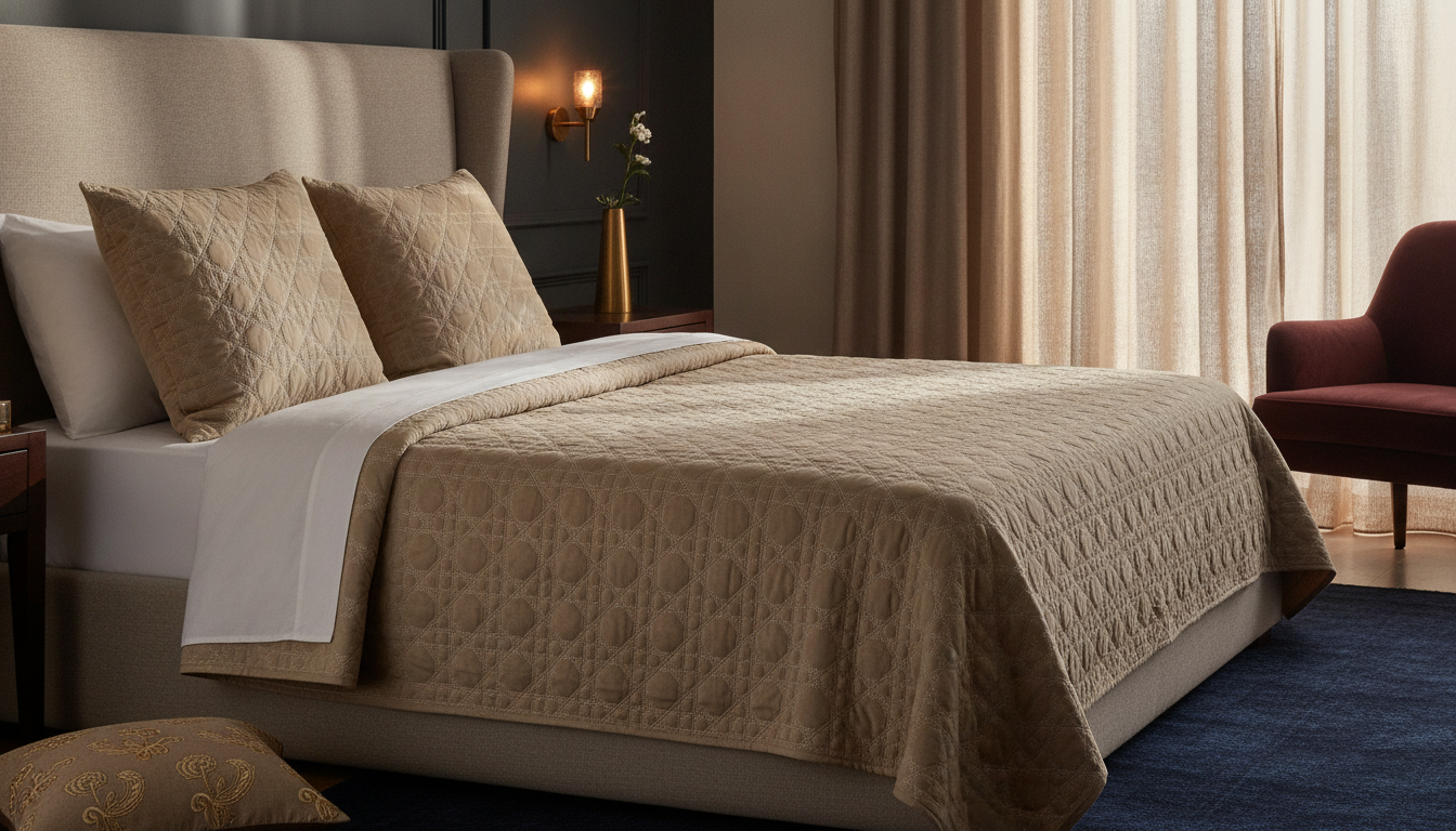 The Velvet Coverlet King Size Beds Deserve