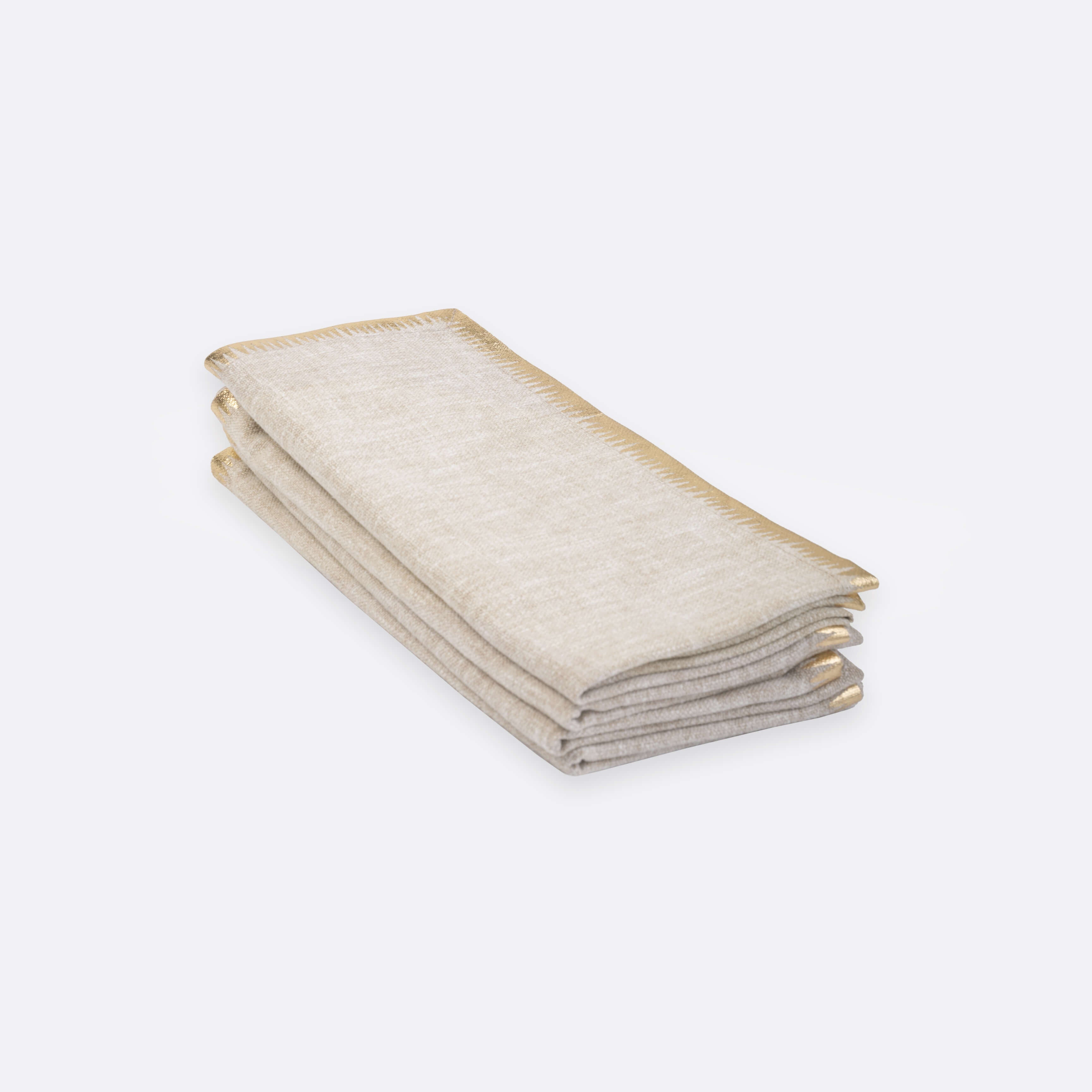 Beige Alba Napkin, Set Of 4