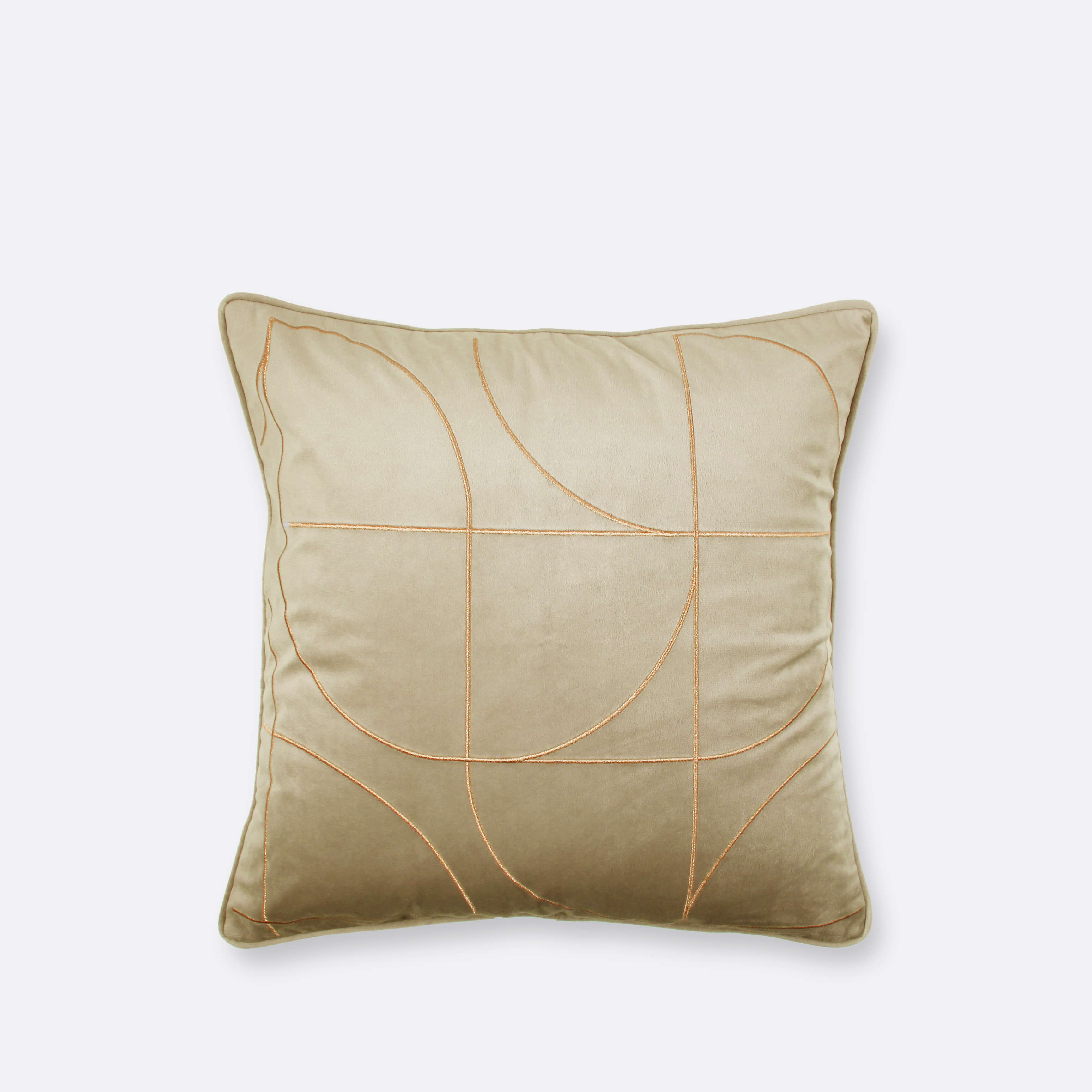 Beige Regent Cushion Cover