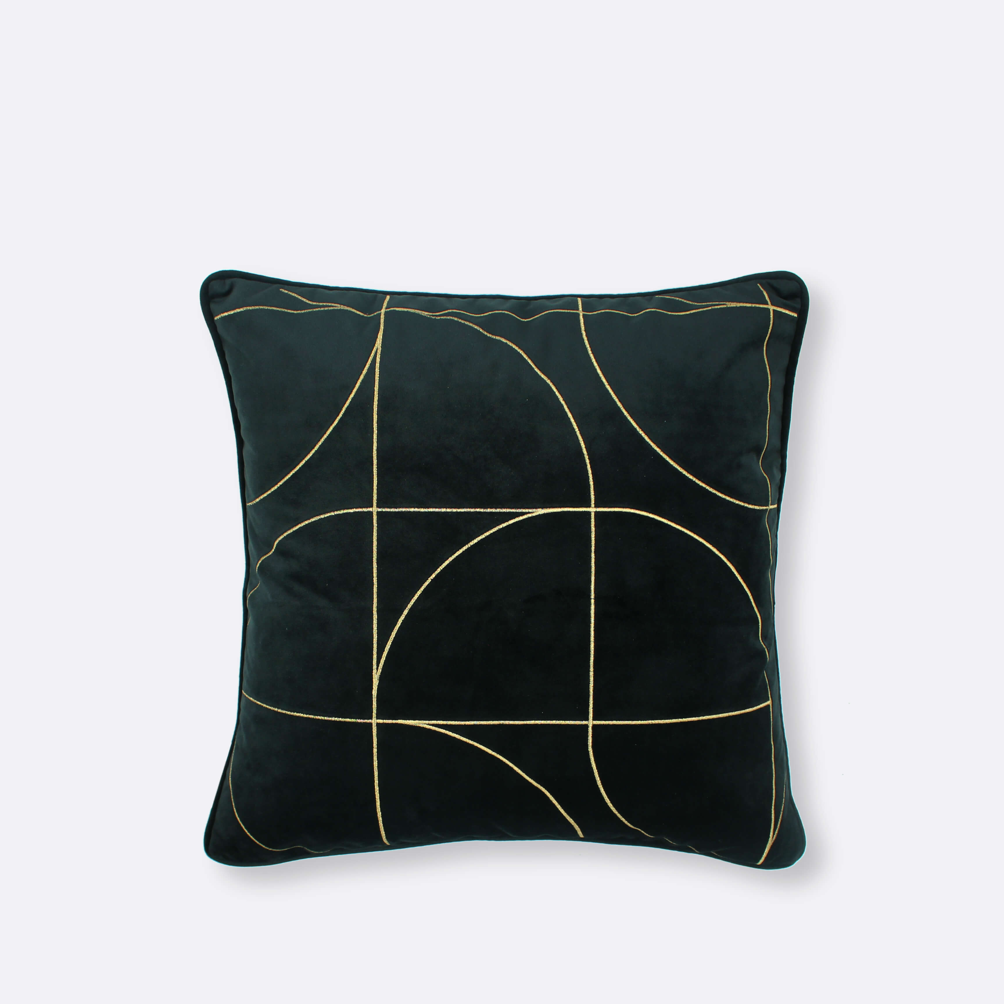 Black Regent Cushion Cover