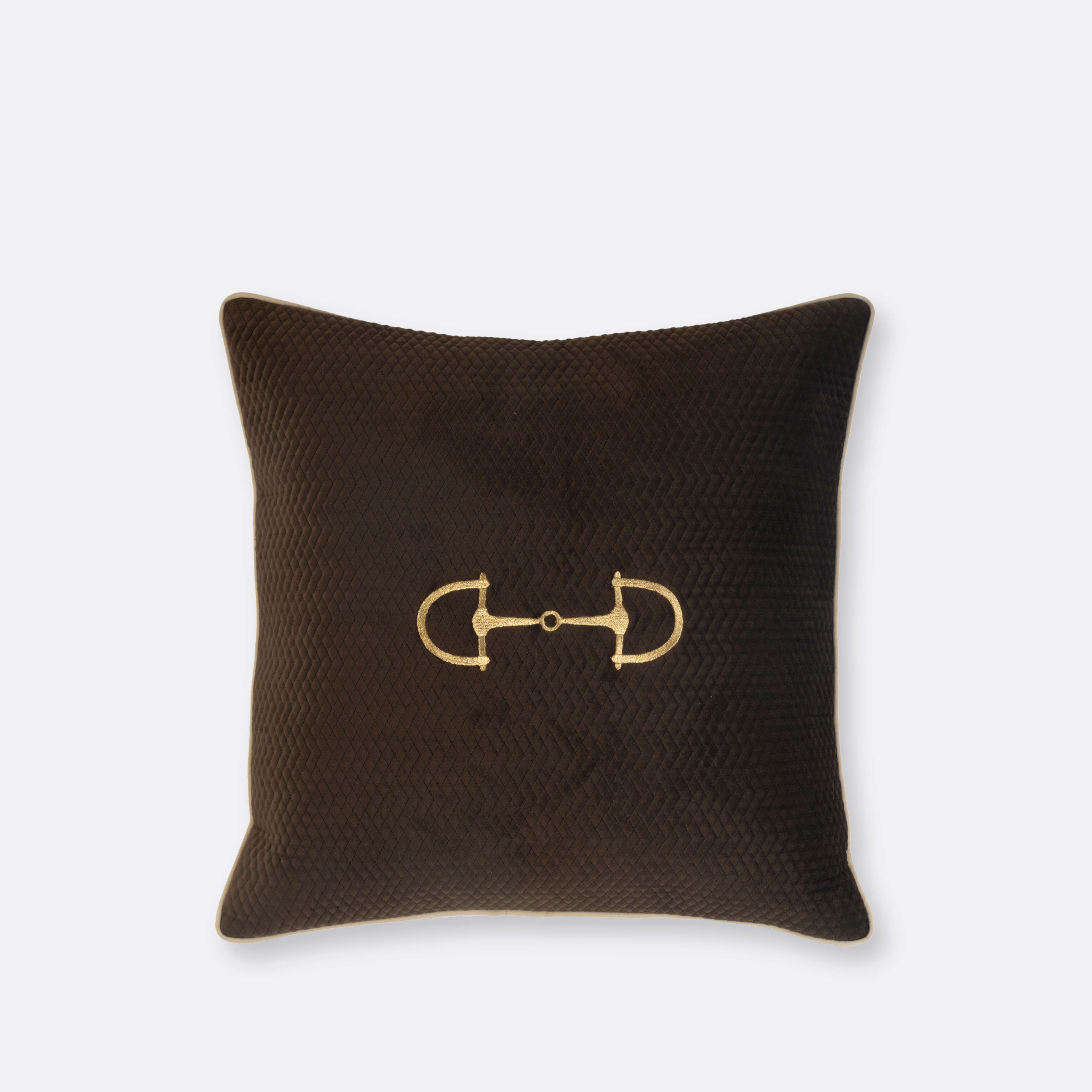 Decorative Cushions in Black- Velvet, 55 cm x 55 cm