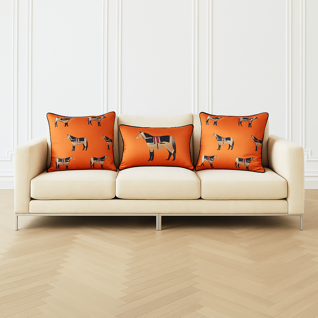 Aristo Equestrian Lumbar Cushion Cover